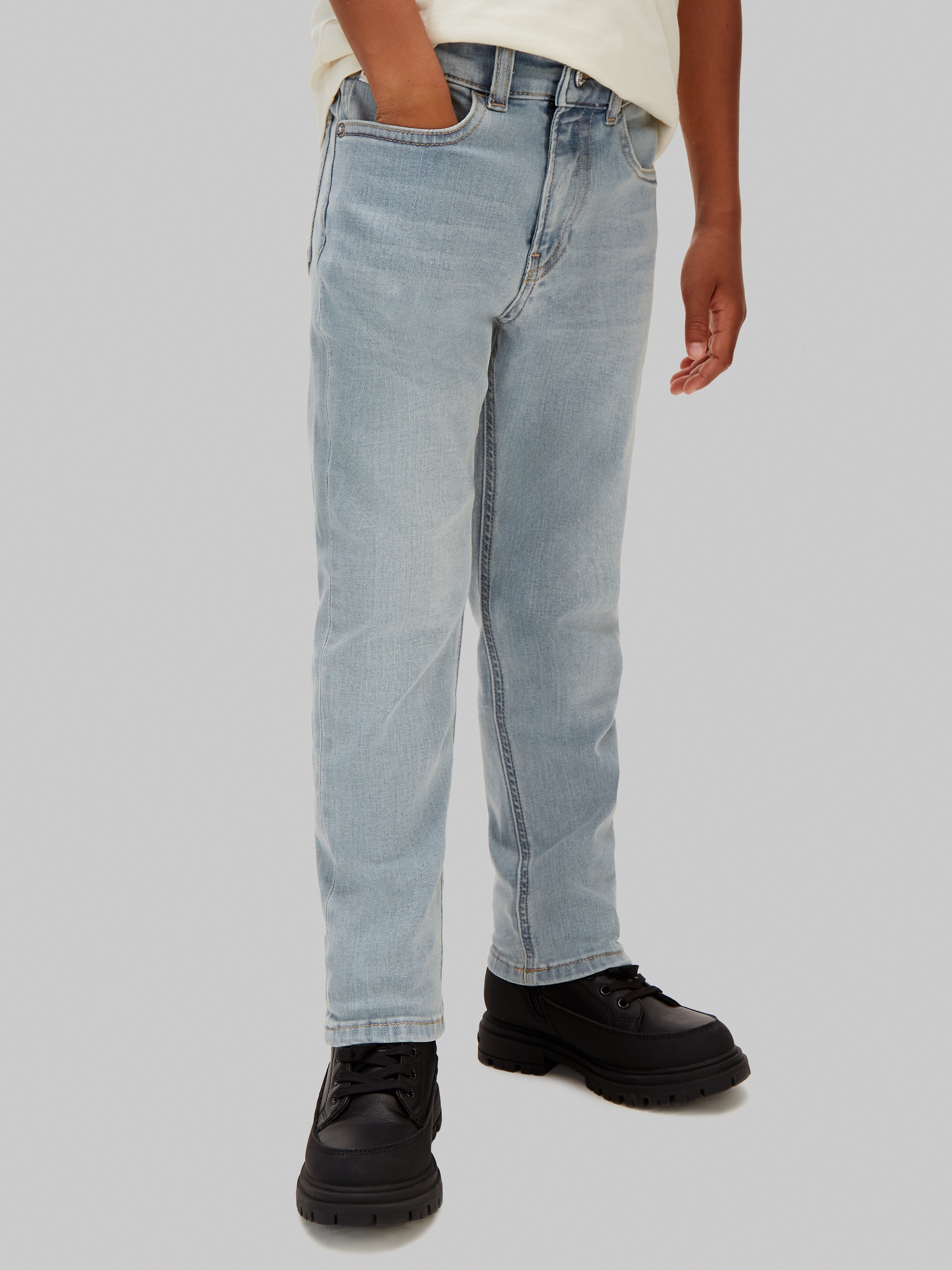 Calvin Klein Jeans Dad-Jeans "ANDREW WASH DAD" Regular fit für Kinder mit Taschen