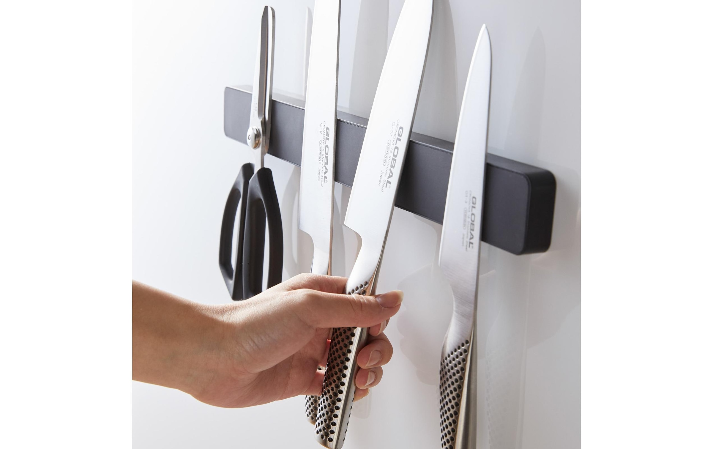 Yamazaki Wand-Magnet Messer-Leiste »Magnetschiene Tower 35 x 1,7 x 4 cm« Magnetischer Messerhalter