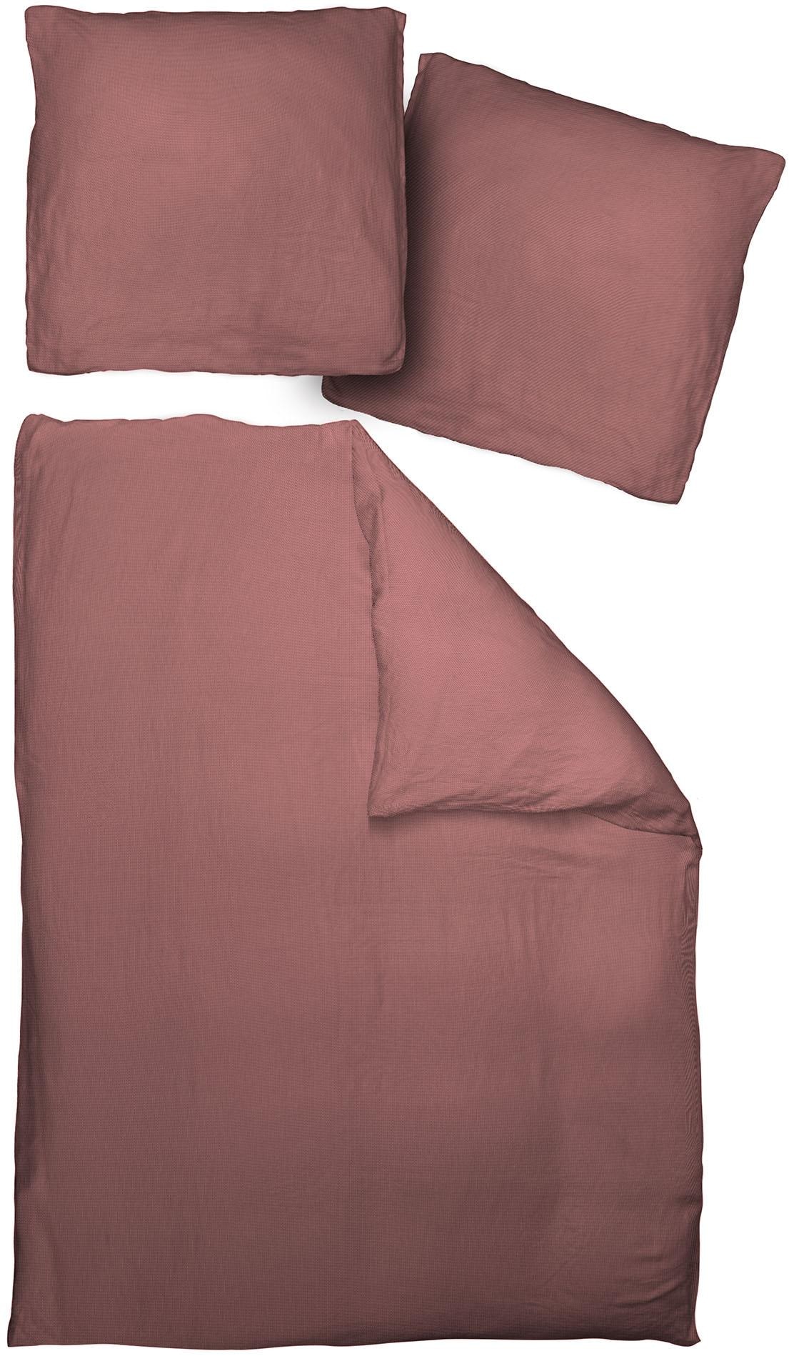 Adam Bettwäsche "Uni Collection light" 2 Stk. tlg. aus 100 % Bio-Baumwolle, günstig online kaufen