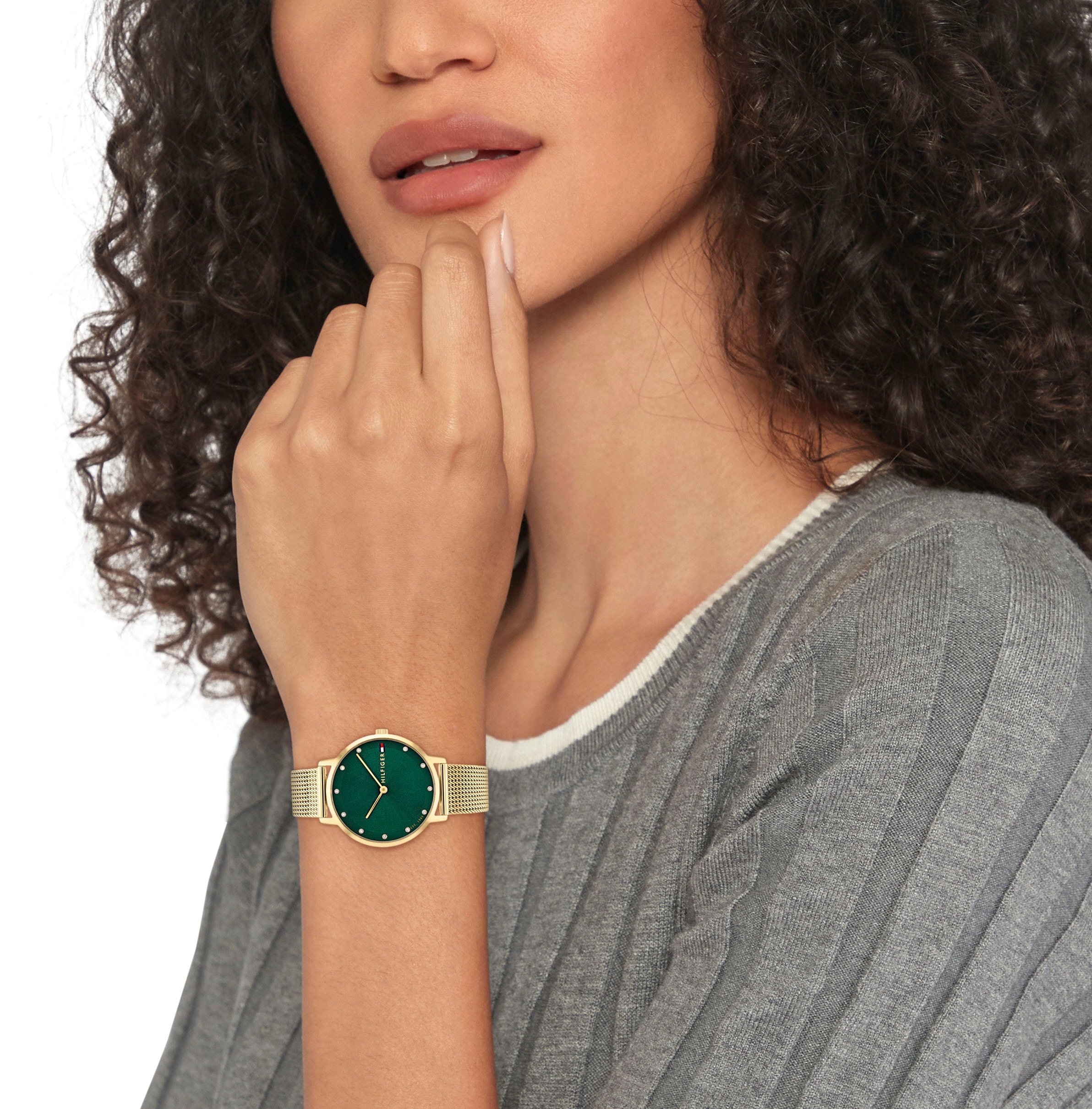 Tommy Hilfiger Quarzuhr »PIPPA«, Armbanduhr, Damenuhr, analog, Edelstahlarmband