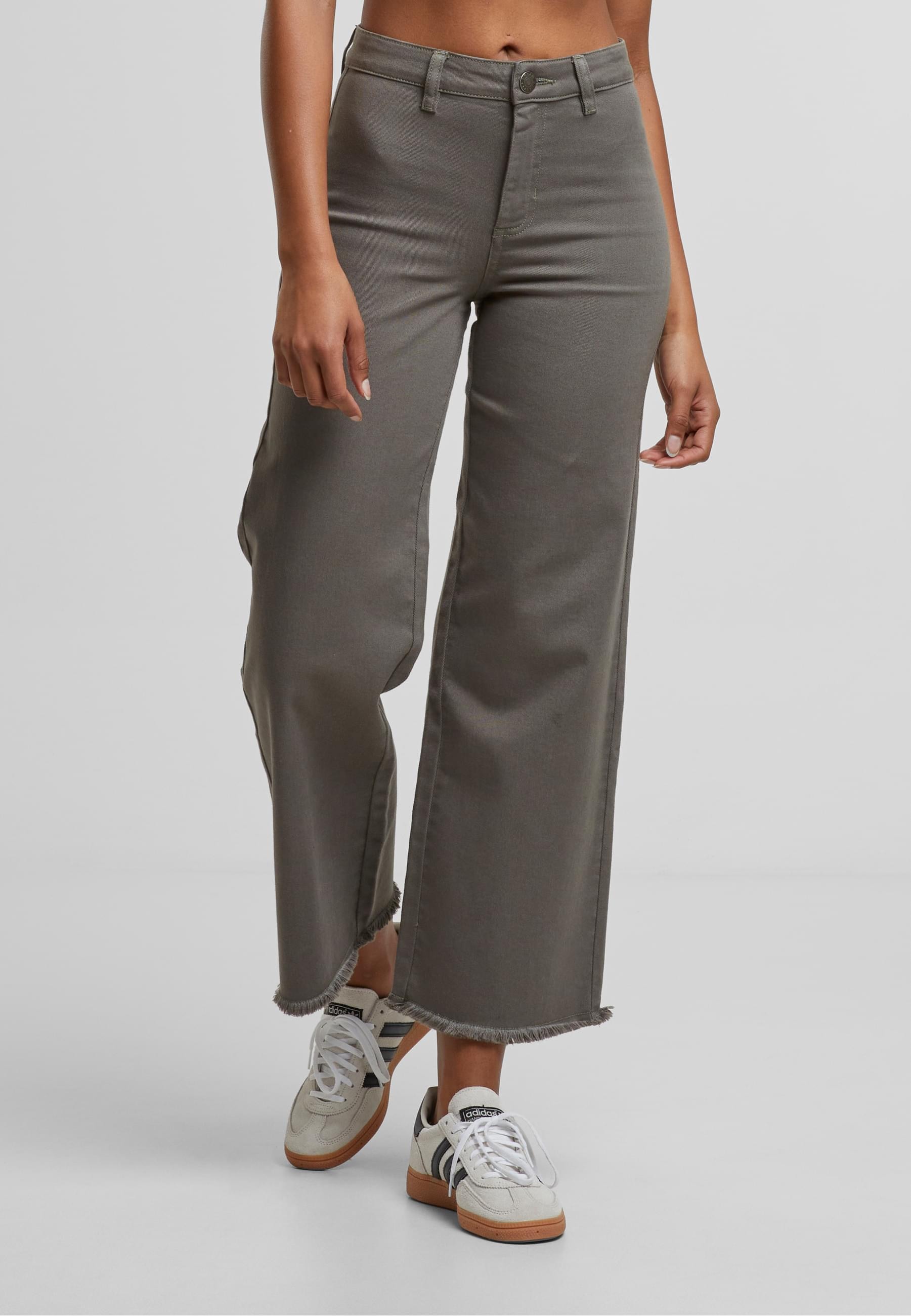 URBAN CLASSICS Bequeme Jeans »Urban Classics Ladies Relaxed Straight Fit Denim«