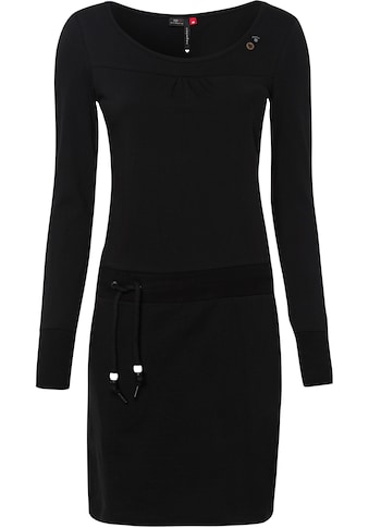 Ragwear Jerseykleid »PENELOPE«, mit Kordelzug und kontrastfarbigem Zierperlen-Besatz kaufen