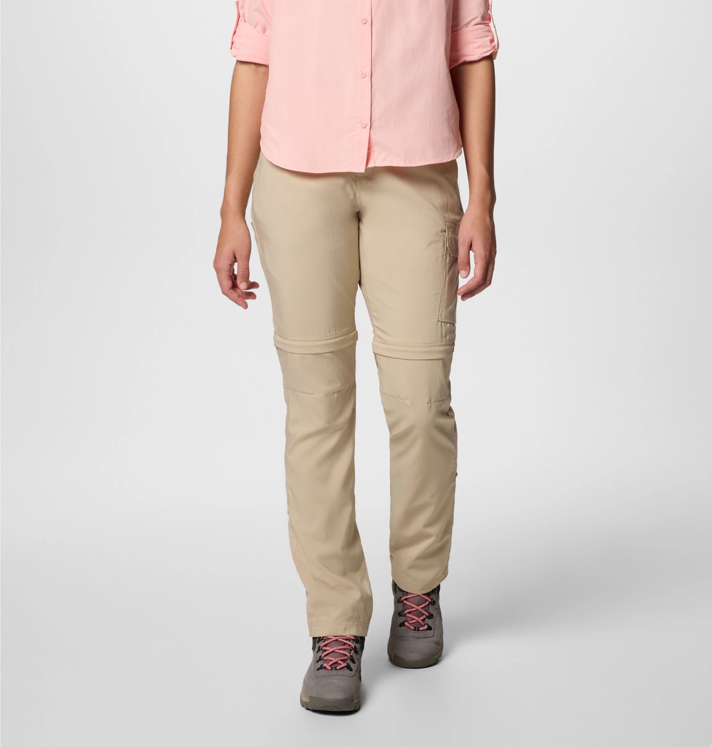 Columbia Outdoorhose "Silver Ridge Utility Convertible Pant" atmungsaktiv, schnell trocknend, aus Polyester