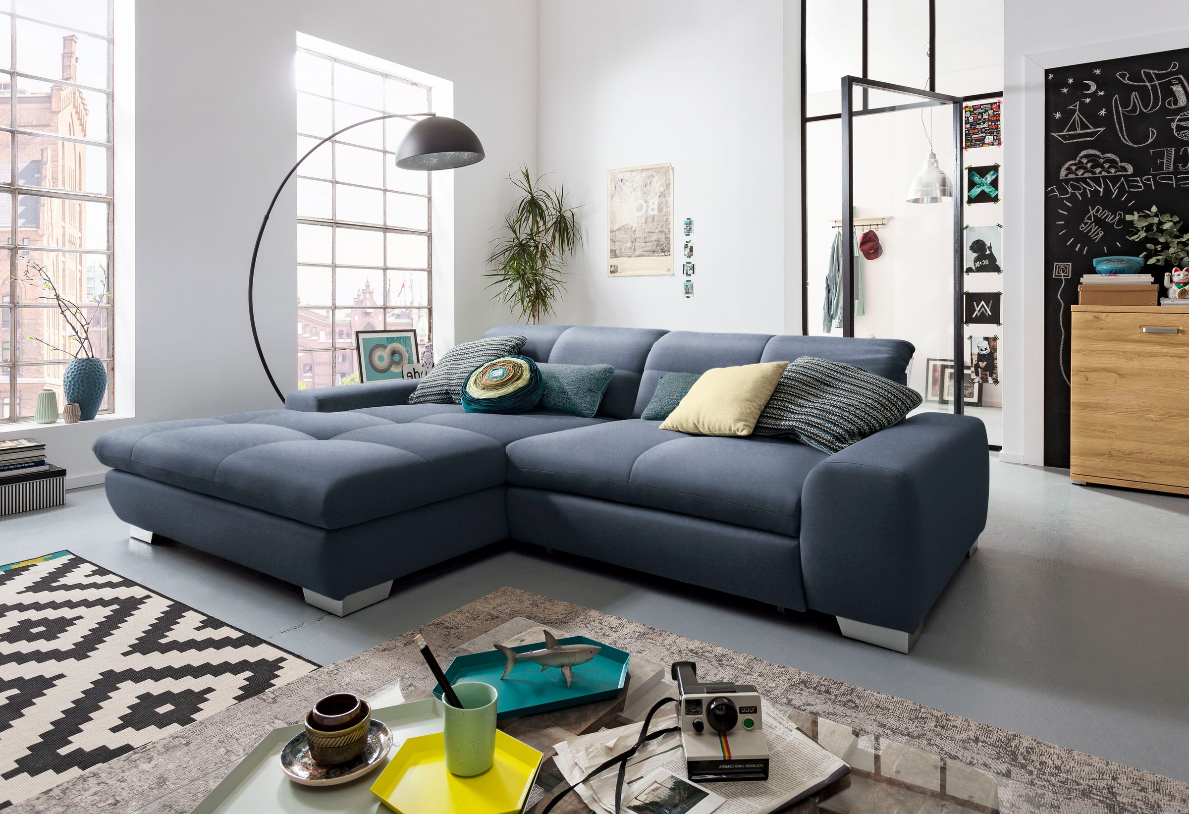 set one by Musterring Ecksofa "SO 1200 inkl. Sitztiefen- & Rückenverstellun günstig online kaufen