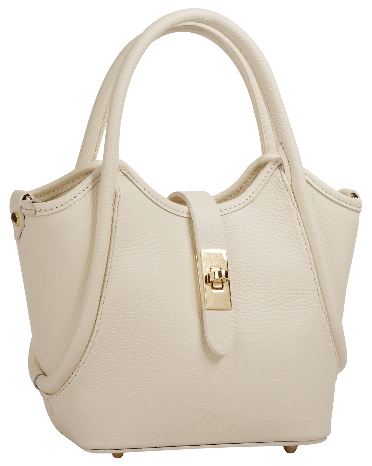 forty° Henkeltasche »CALDRINA - S« echt Leder, Made in Italy