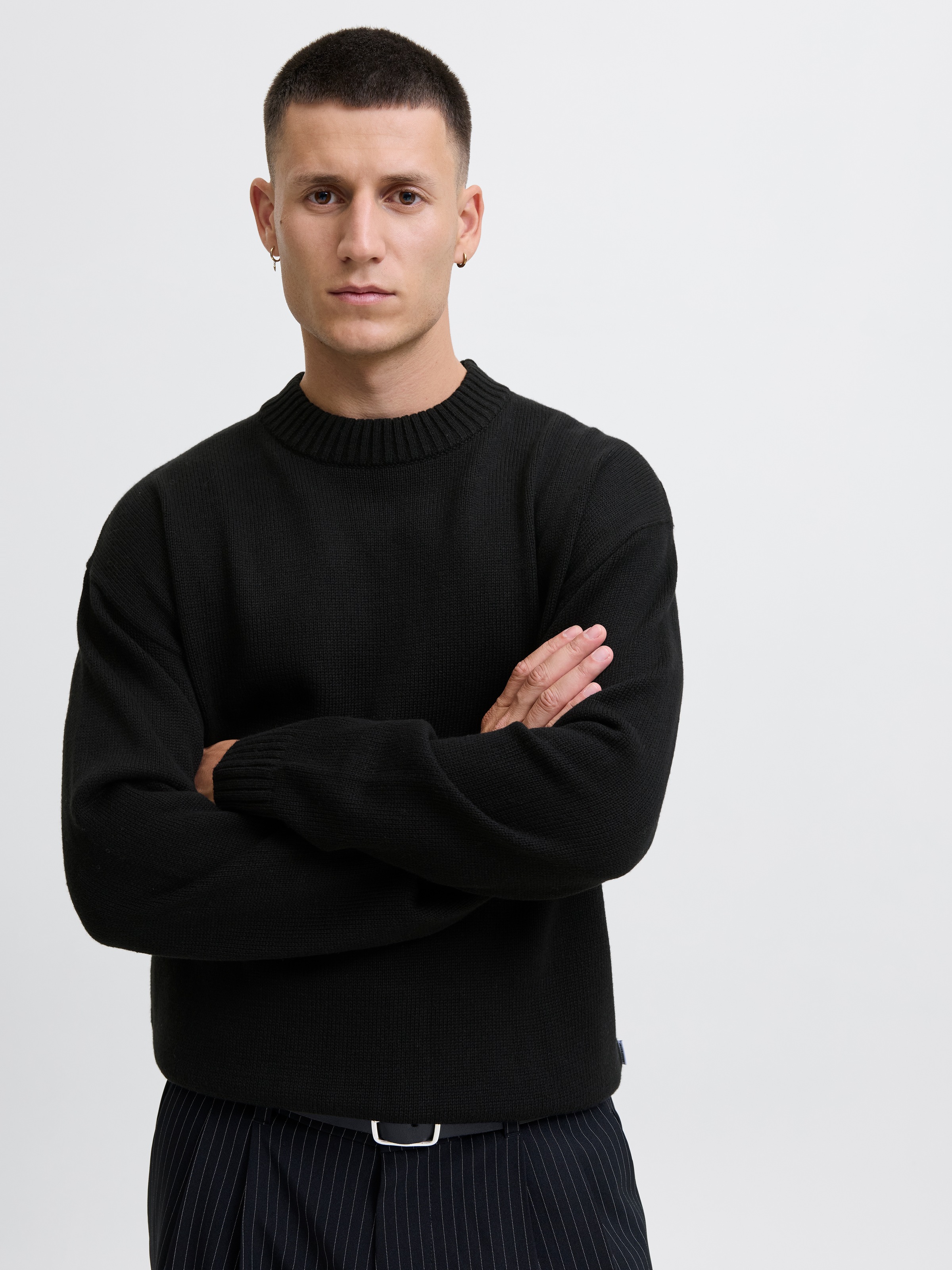 Jack & Jones Strickpullover »JJEURBAN JACK KNIT CREW NECK SN«