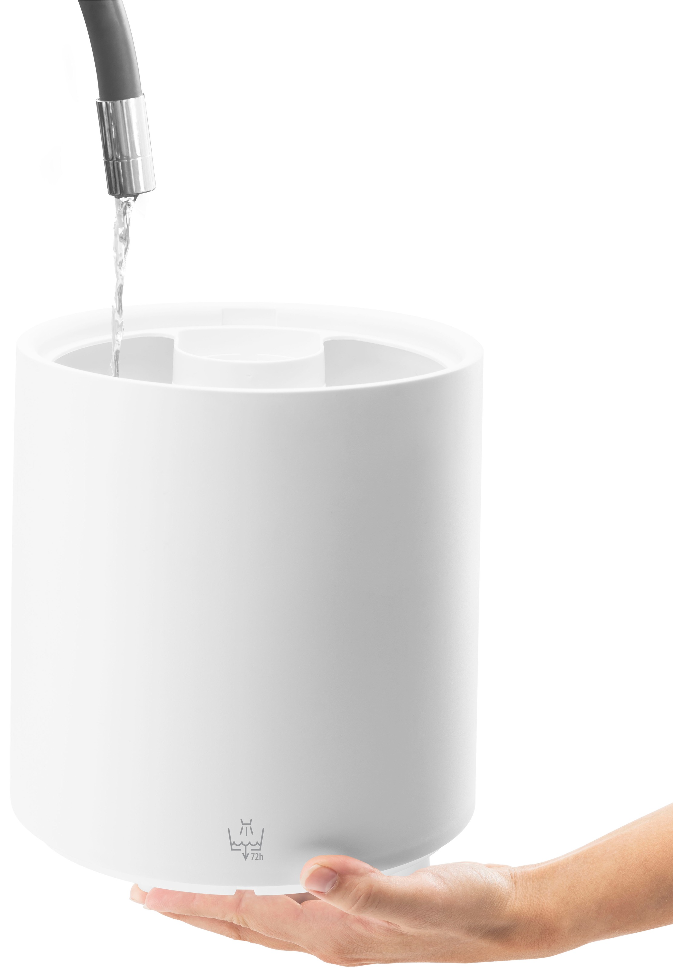 eta Luftbefeuchter »Moisty«, 5 l Wassertank, 5L Wassertank, 30 Std. Betrieb, Abschaltautomatik, LED-Beleuchtung