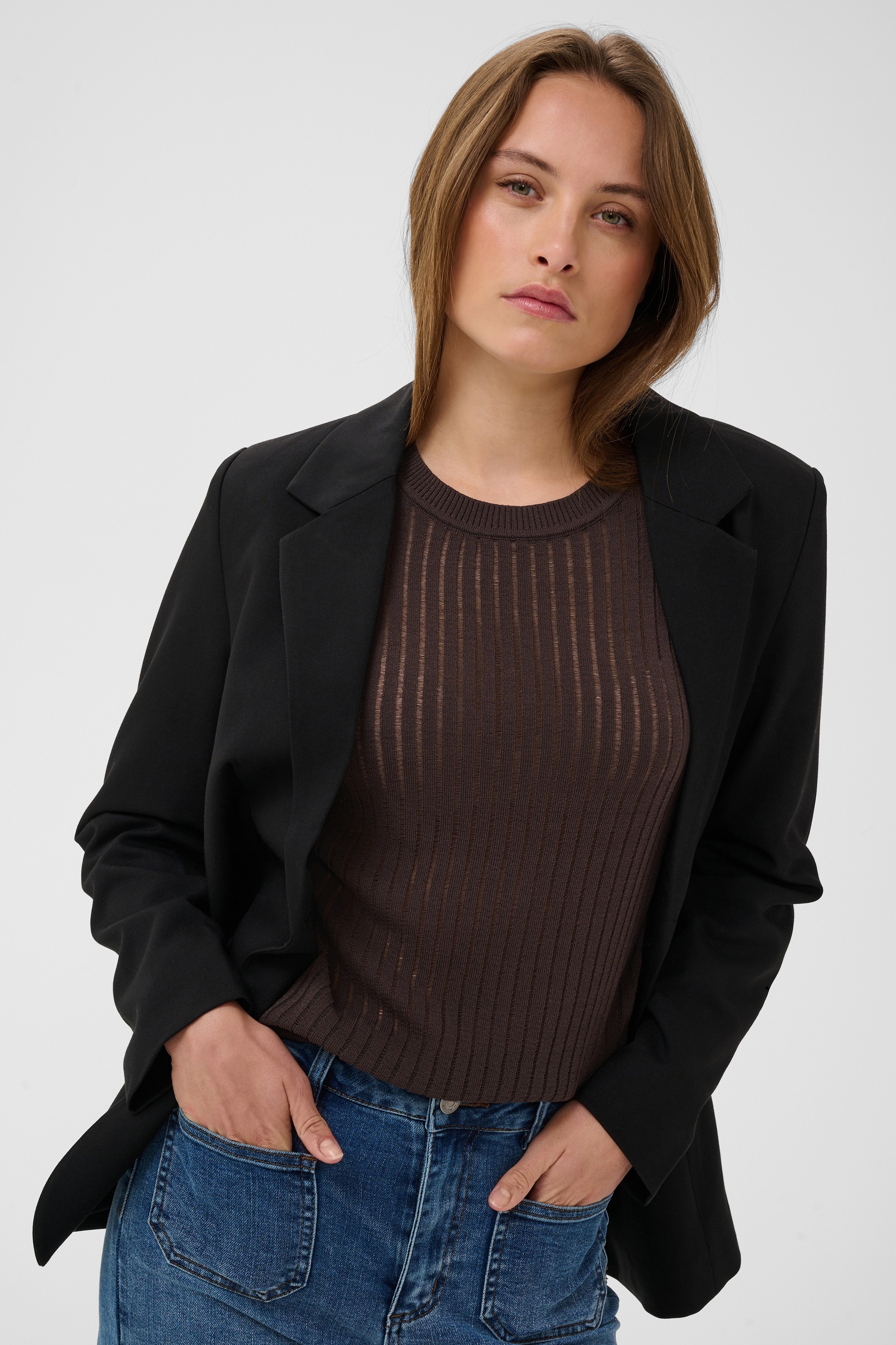 KAFFE Strickpullover »Damen Strickpullover KAabalina«