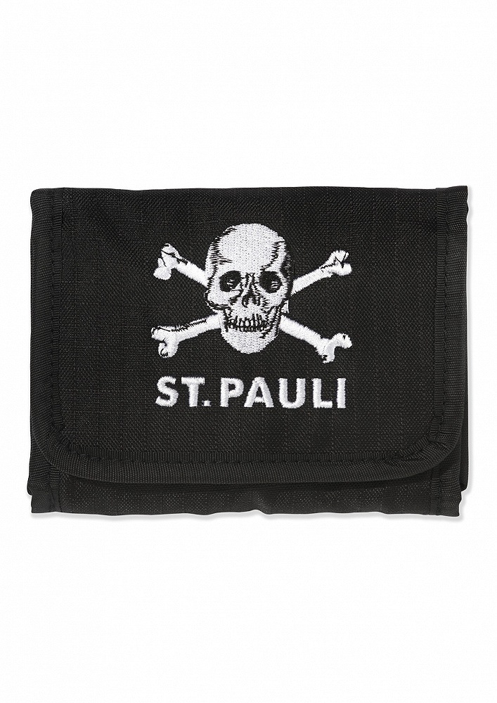 FC ST. PAULI Geldbörse "FC St. Pauli Geldbörse FC St. Pauli Totenkopf 2022"schwarz, Kleinlederwaren