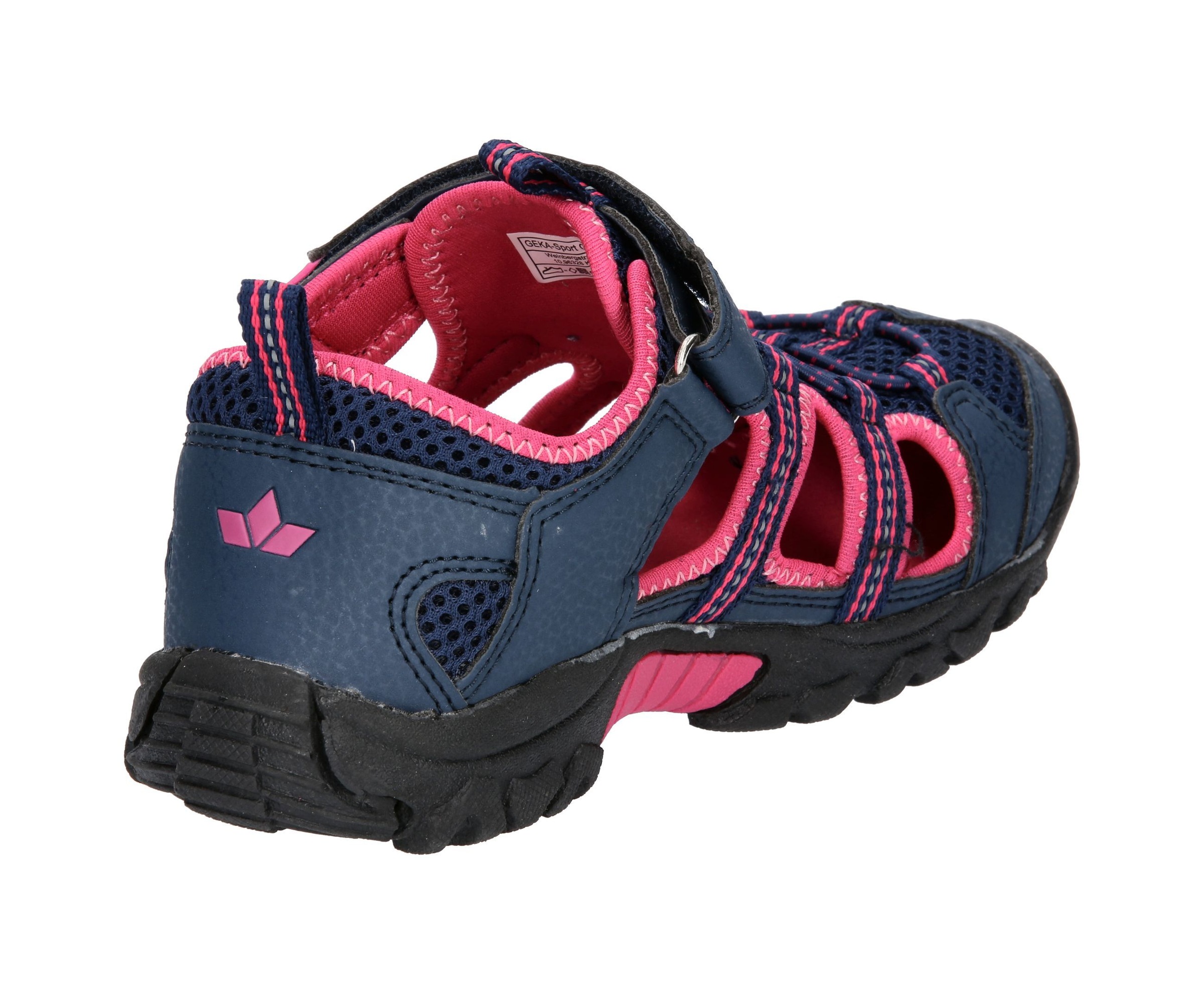 Sandale LICO "Sandale Mel VS", Mädchen, Gr. 27, blau, Synthetik, Schuhe Sandale 3