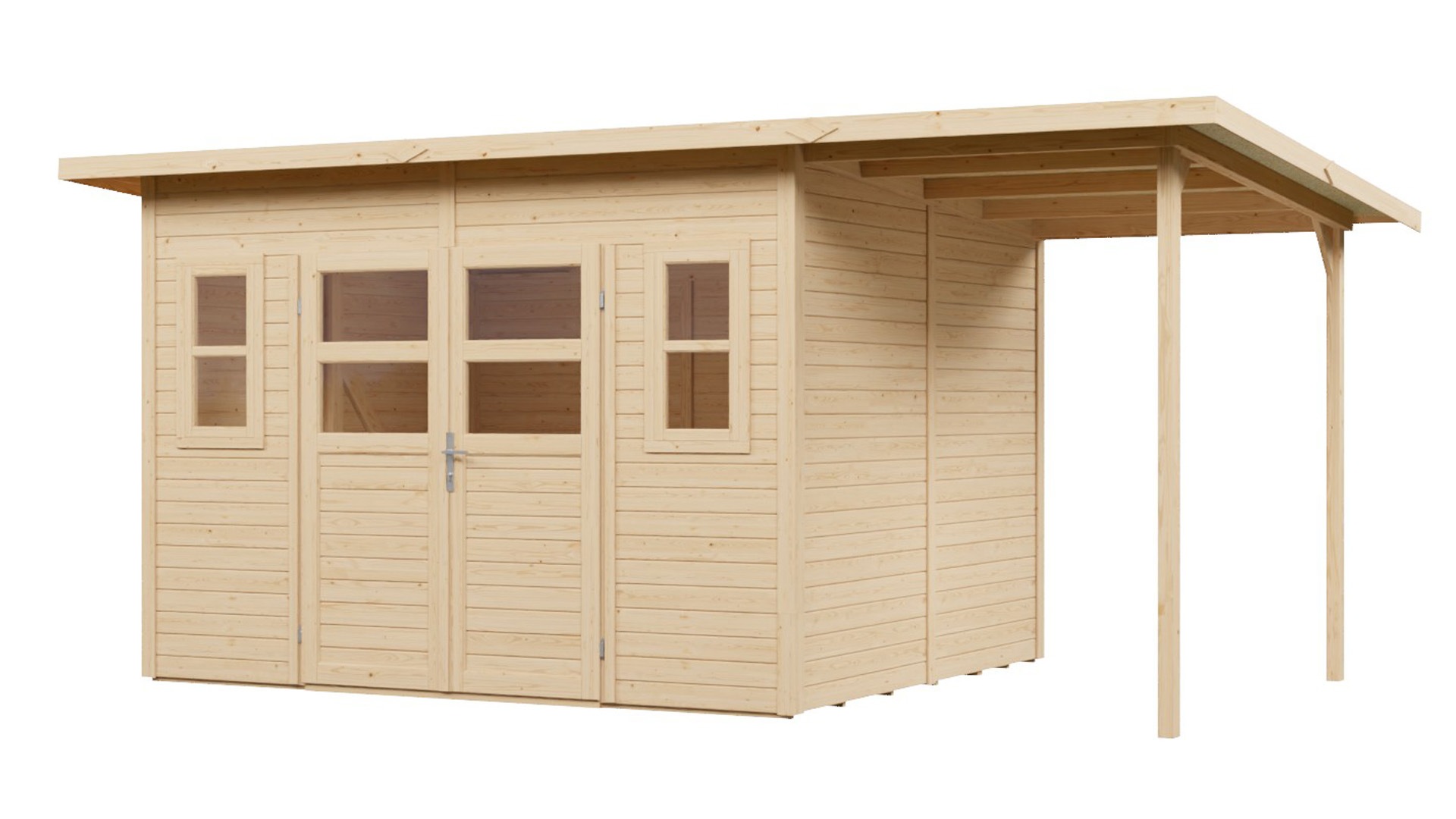 KONIFERA Gartenhaus »Felix 4 PLUS XL«