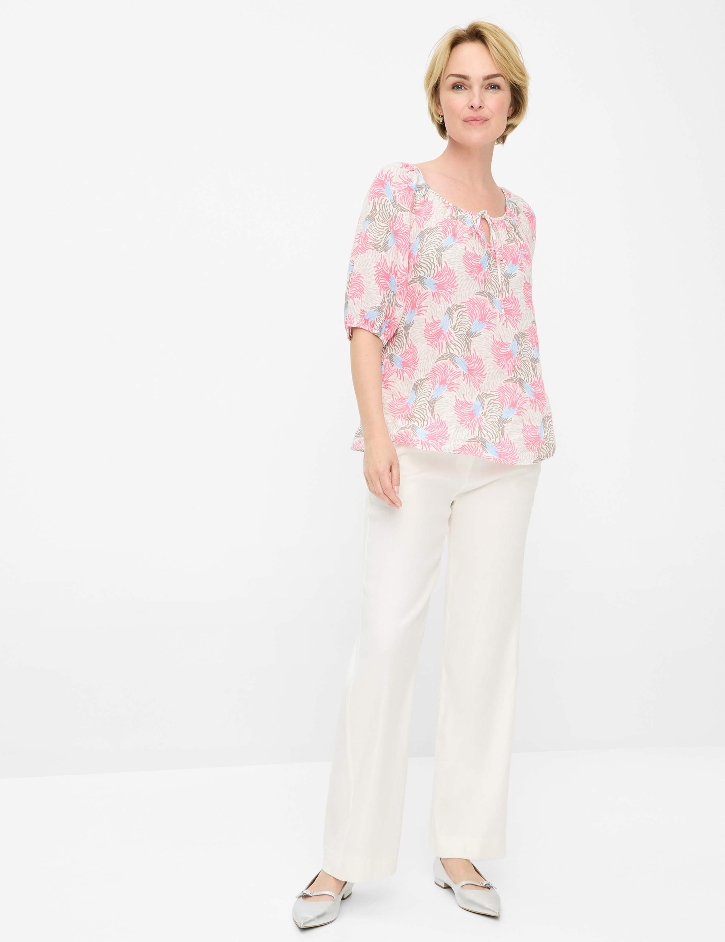 RAPHAELA by BRAX Leinenhose »Style PAM FLARED«
