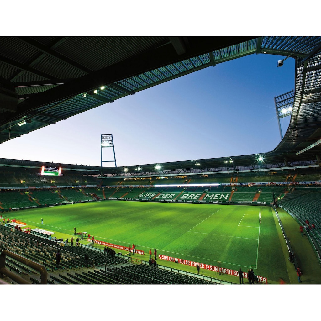 Wall-Art Fototapete »Werder Bremen Weserstadion Innen«, Motiv