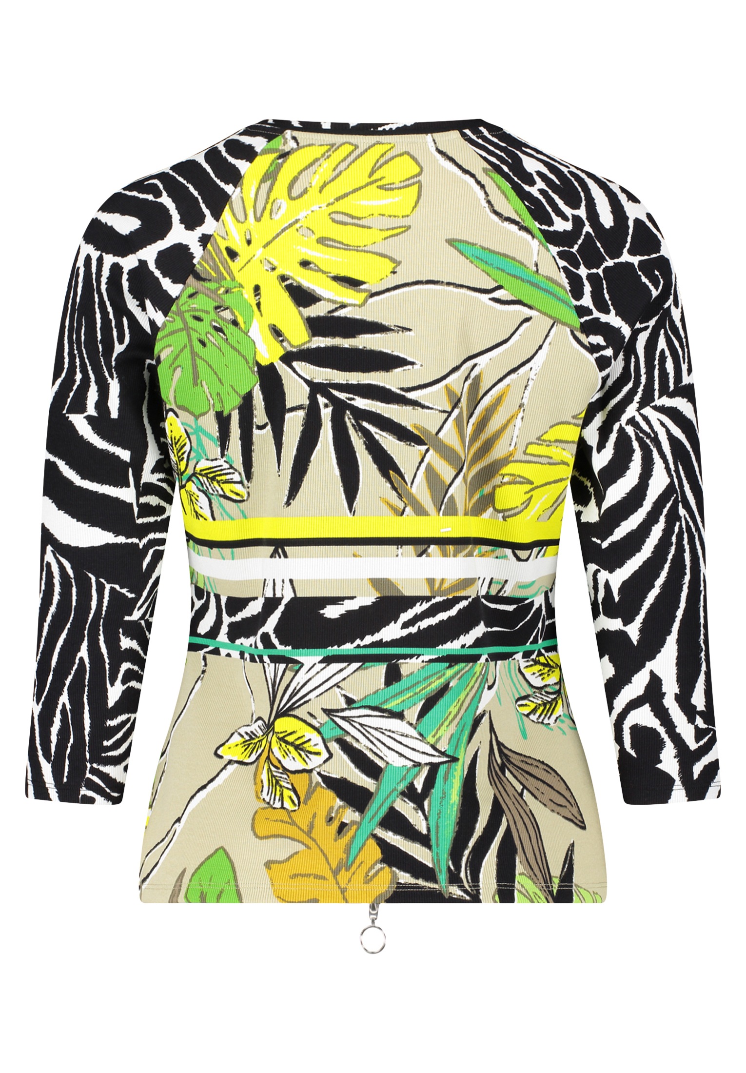 Thumbnail - Betty Barclay Shirtjacke "Damen Shirtjacke mit Rippenstruktur" 1 Stk. tlg. Druck