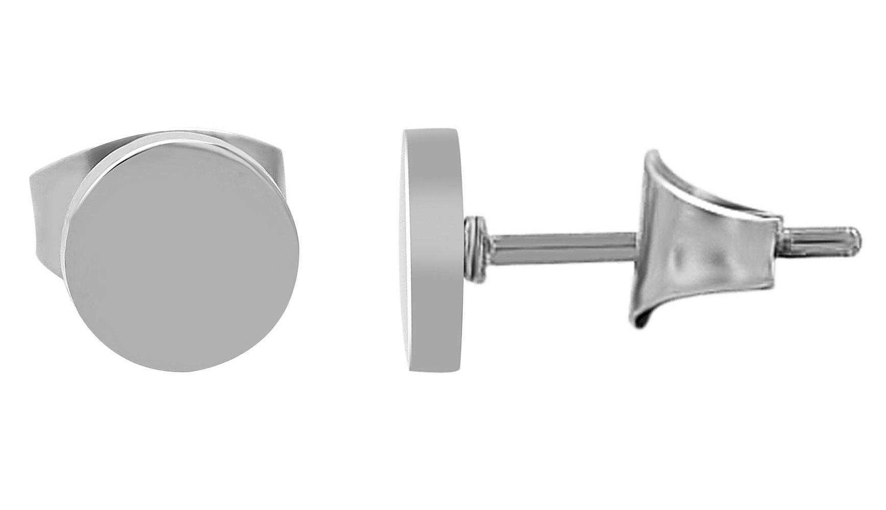 Adelia´s Paar Ohrhänger »Unisex Ohrringe – Ohrstecker aus Edelstahl« Ein kleines Geschenk mit großer Wirkung