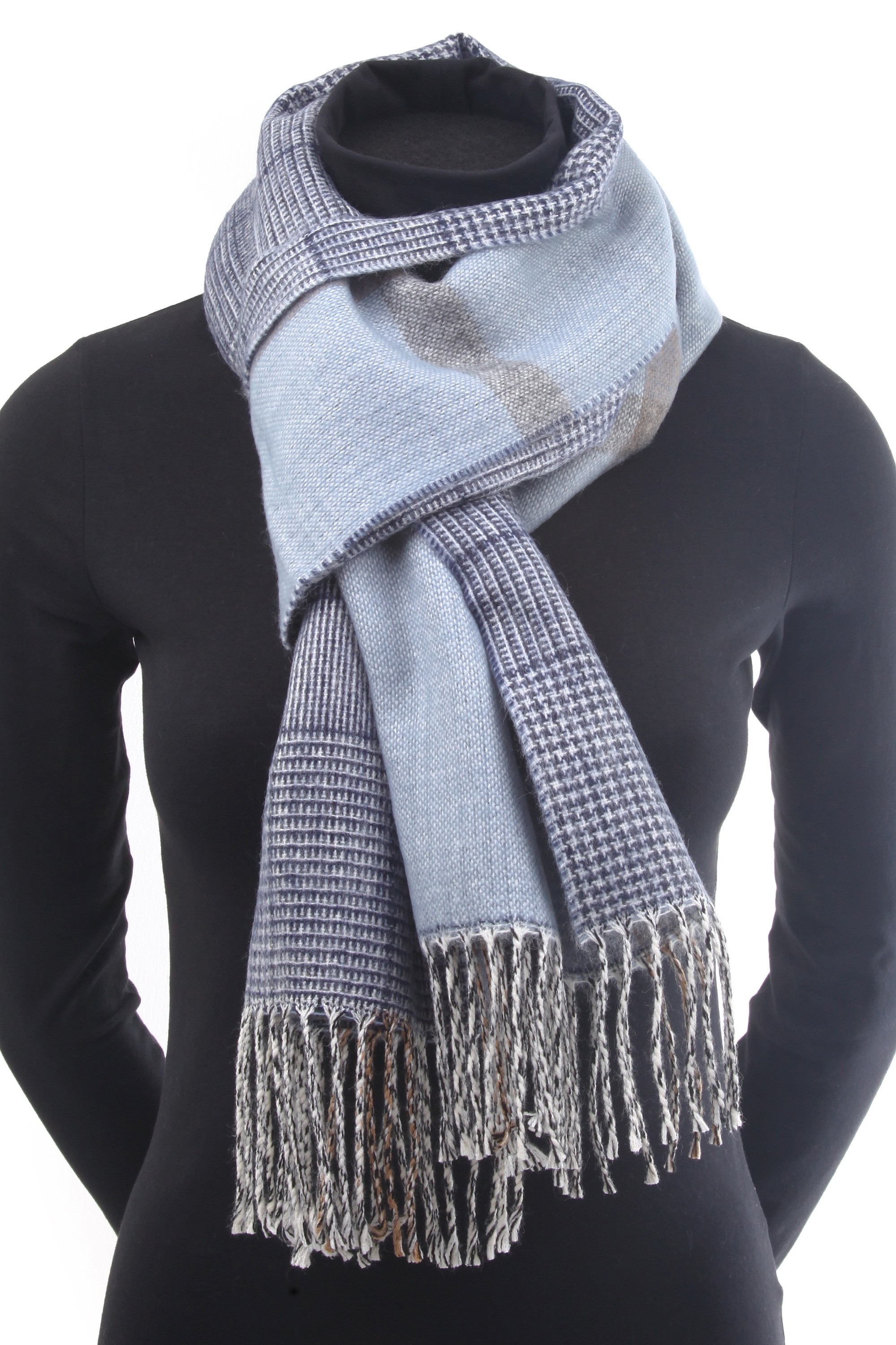 COLLEZIONE ALESSANDRO Wollschal "Rom" 1 Stk. tlg. im XL-Format, Made in Ita günstig online kaufen