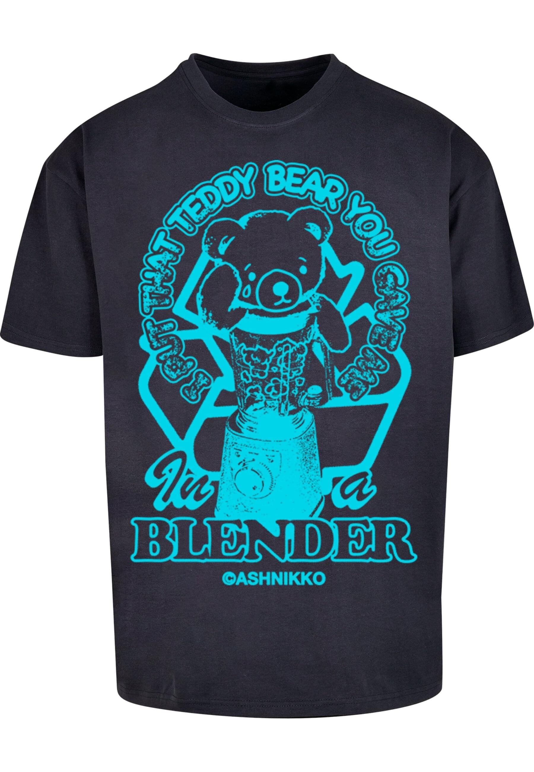 Merchcode T-Shirt "Merchcode Ashnikko - Blender Oversized Tee" 1 Stk. tlg. günstig online kaufen
