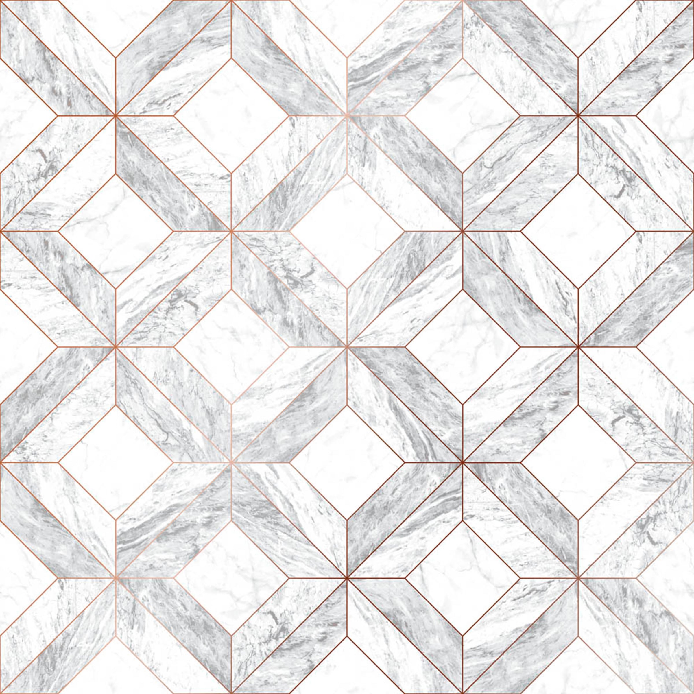 Superfresco Easy Vliestapete »Marble Marquetry«, geometrisch, 1000 cm Länge