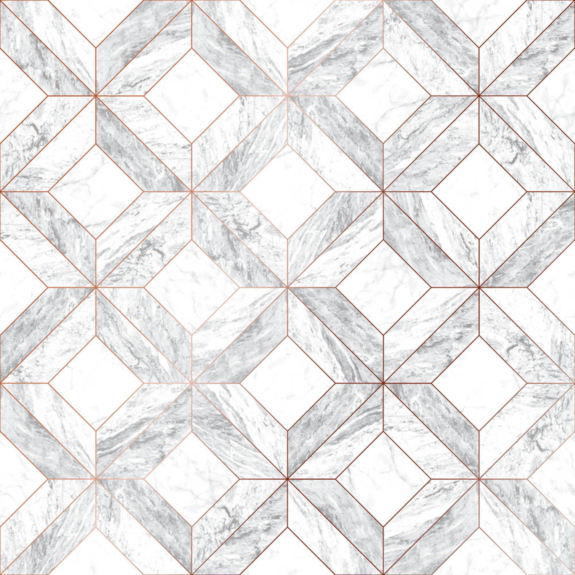 Superfresco Easy Vliestapete "Marble Marquetry" geometrisch geprägt 1000 cm Länge