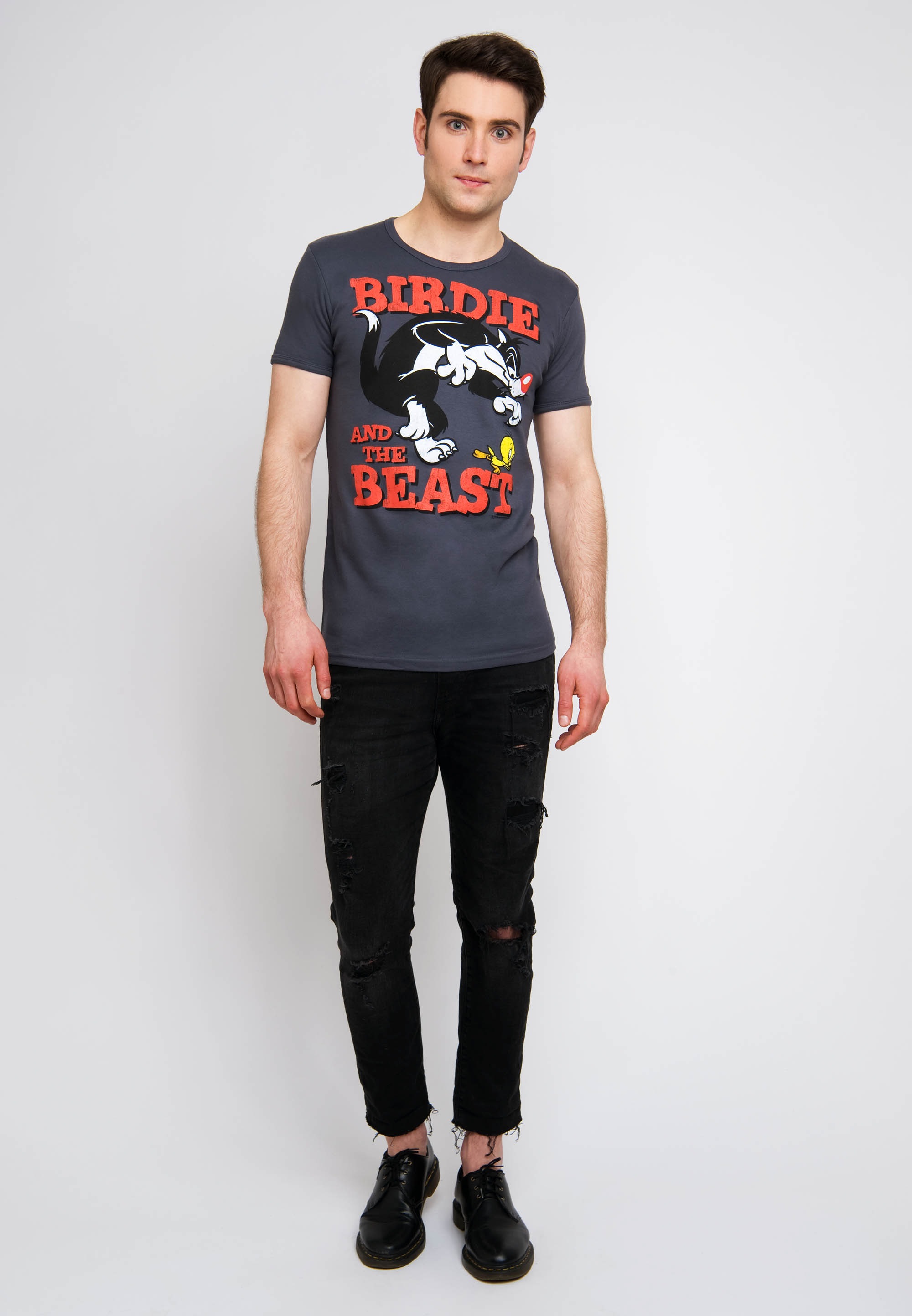LOGOSHIRT T-Shirt »Looney Tunes«, mit lizenziertem Originaldesign