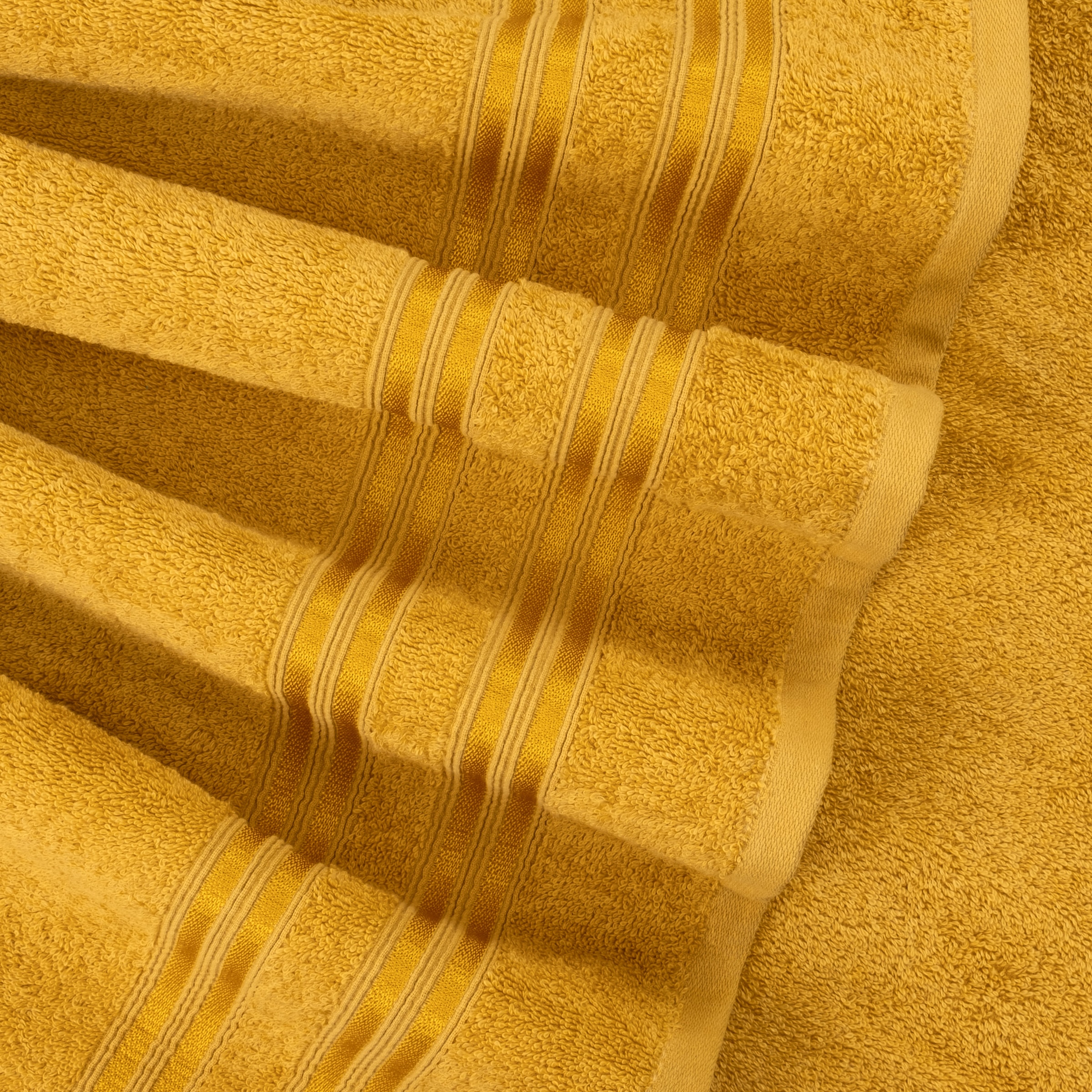 HAMMETEX Duschtuch »2er Set Badetücher 70x140 cm, 100% Baumwolle, Weich & Saugstark«, (Set, 2 St., 2), mit Bordüre, einfarbig, weich