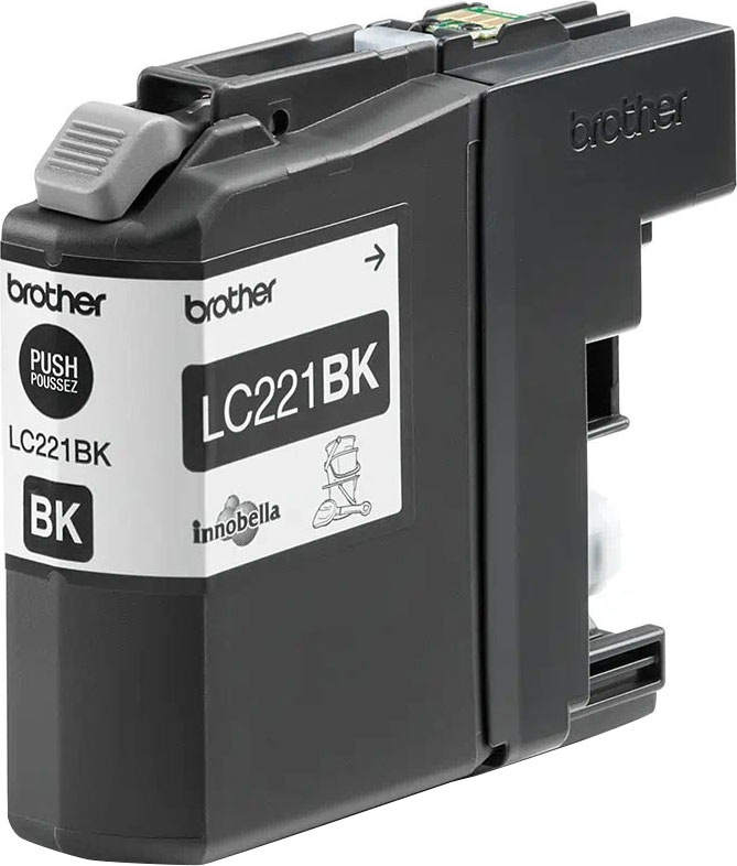Brother Tintenpatrone »LC-221BK«, (1 St.)