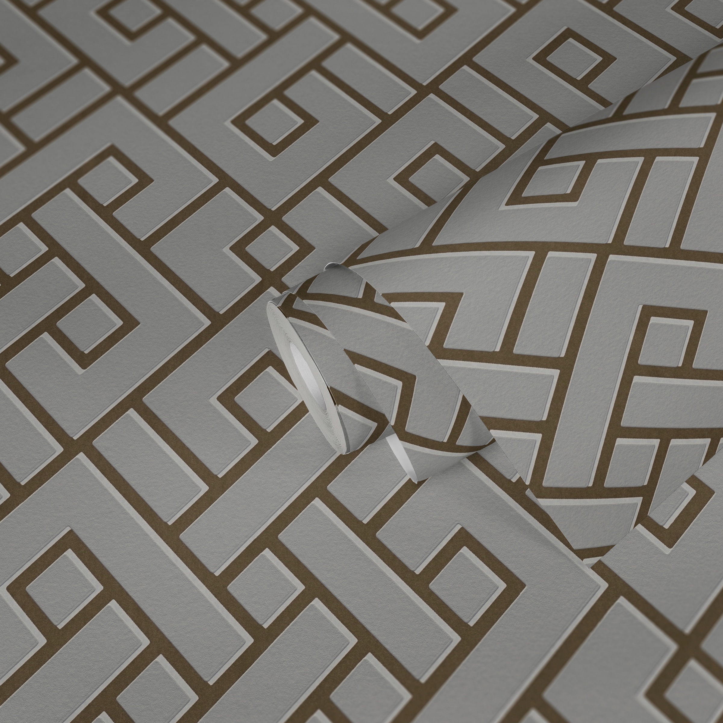 METROPOLIS BY MICHALSKY LIVING Vliestapete »Change is good, Magic Meander« Motiv | geometrisch | grafisch leicht strukturiert Designertapete Tapete Geometrisch Tapeten Wohnzimmer Schlafzimmer Flur