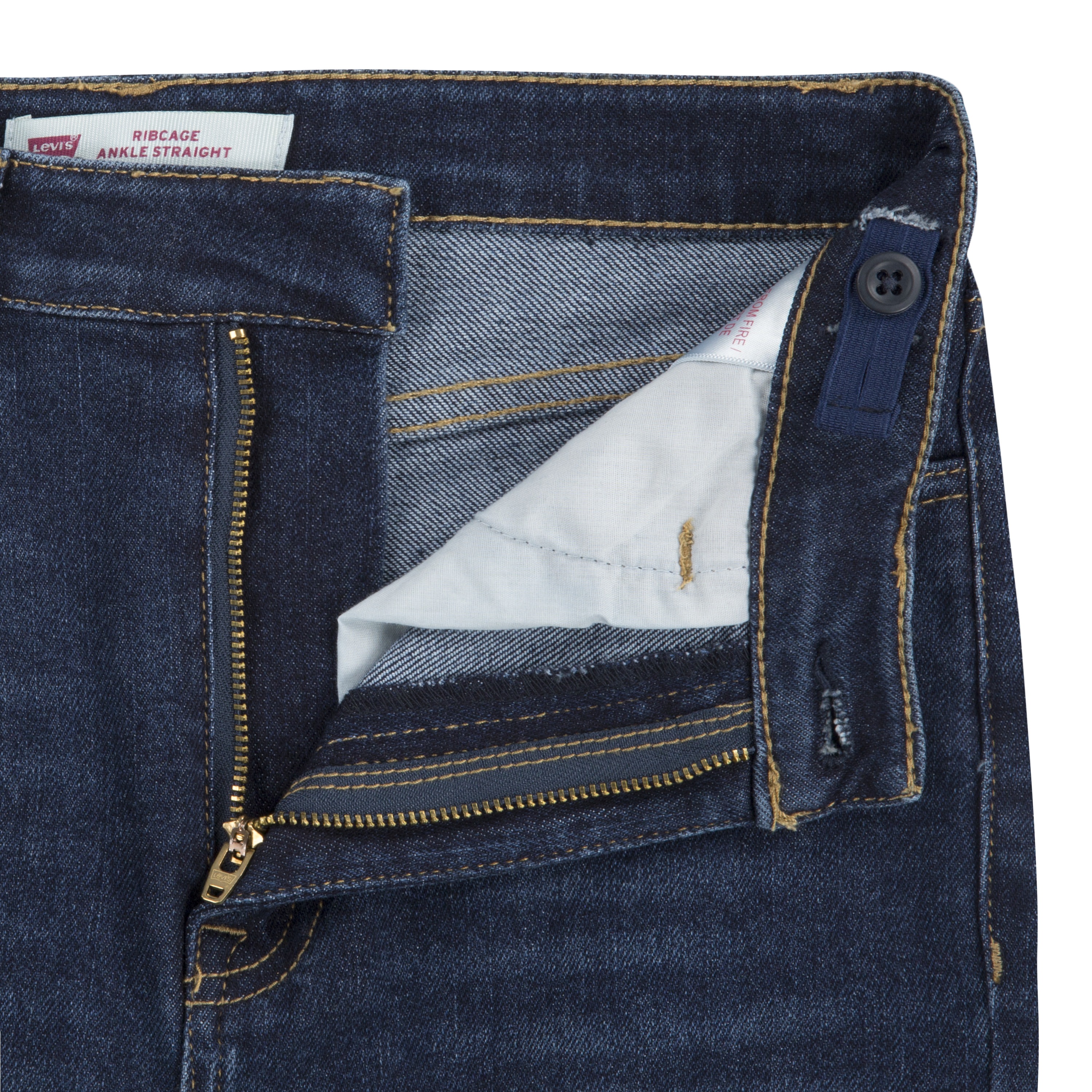 Thumbnail - Levis Kids Weite Jeans "LVG RIBCAGE STRAIGHT" Straight Fit, for GIRLS