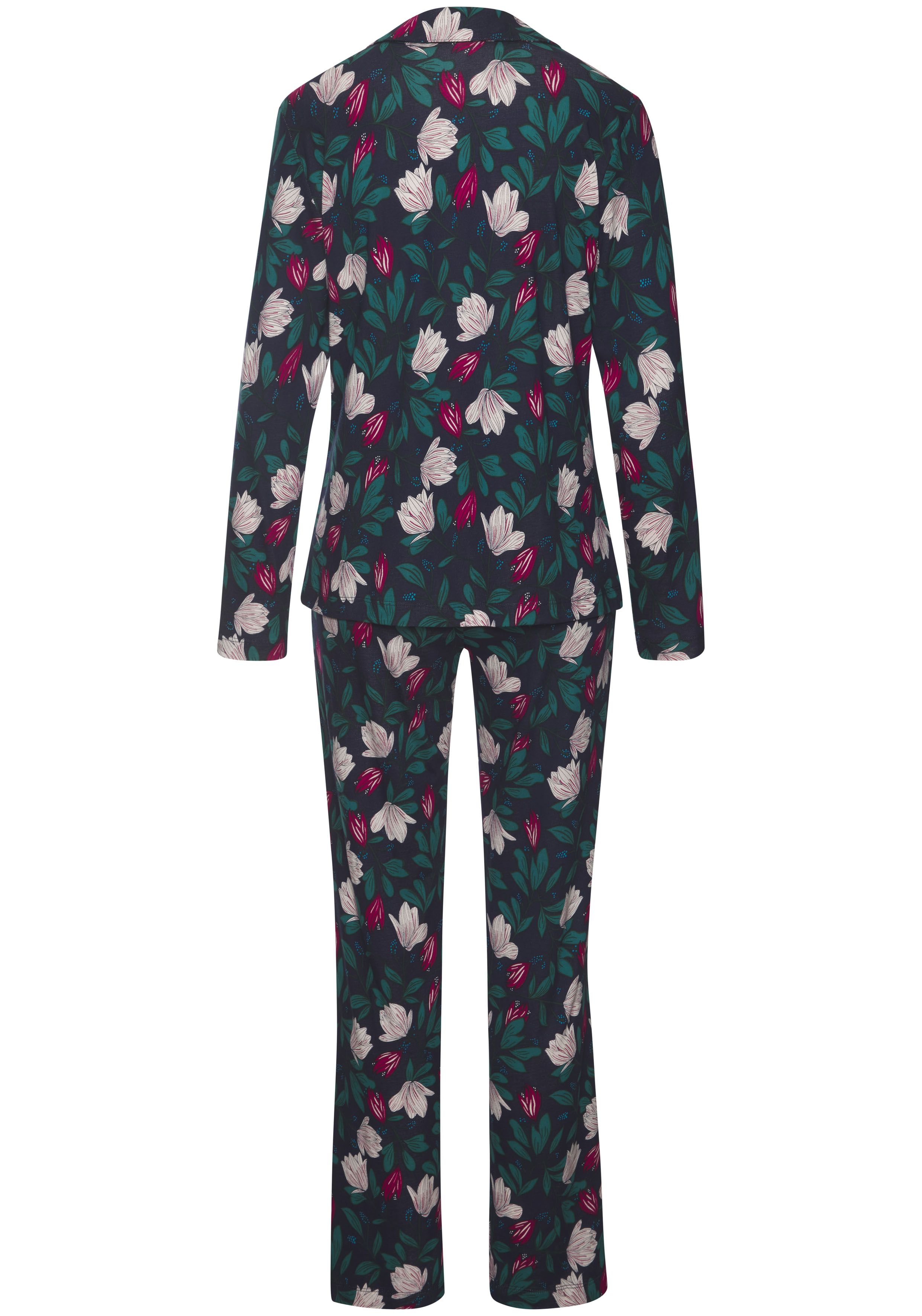 Thumbnail - s.Oliver Pyjama Set, 2 Stk. tlg., im klassischen Stil