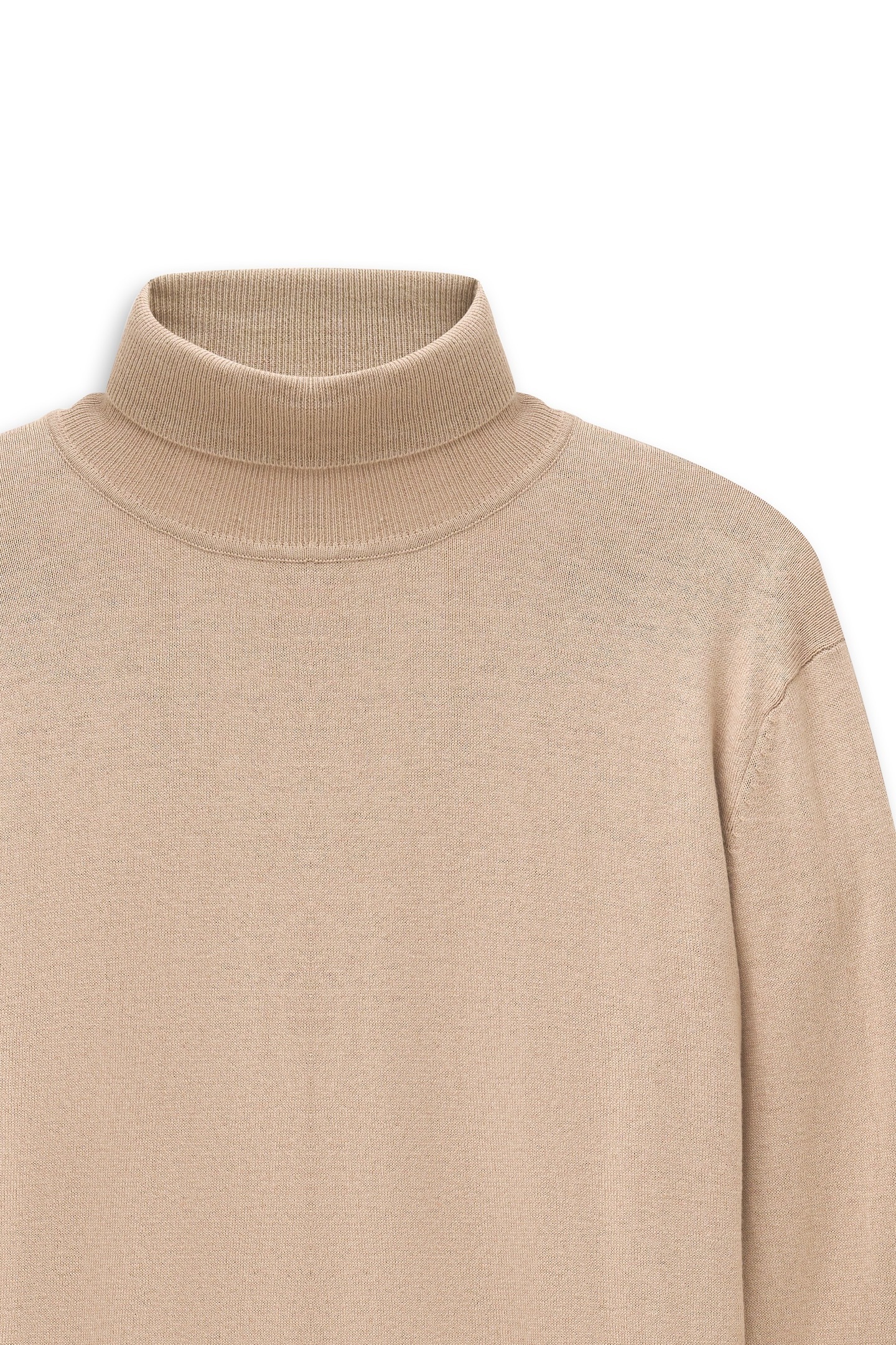 bugatti Rollkragenpullover »Regular Fit«, aus Baumwolle-Kaschmir