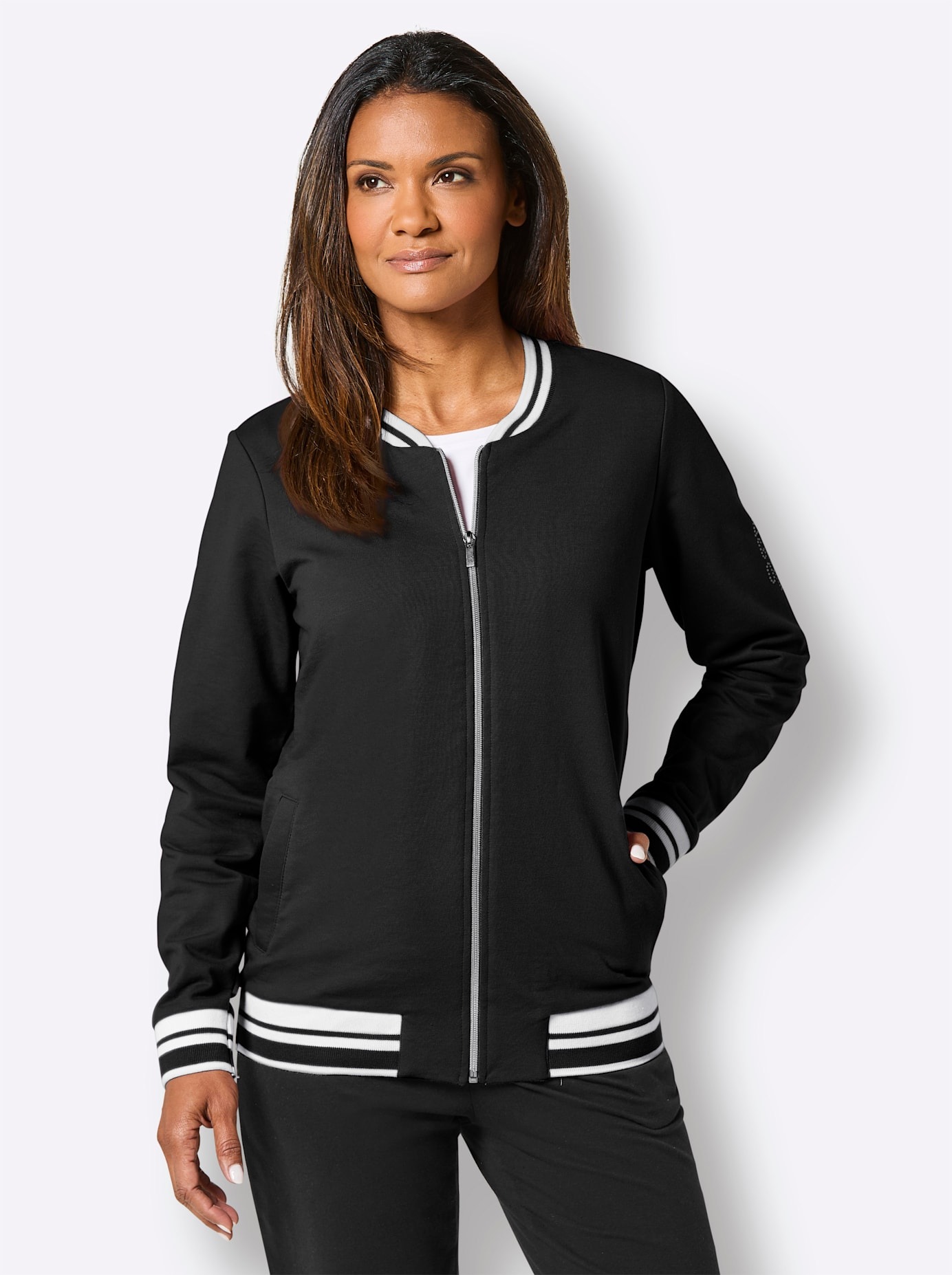 feel good Langjacke ohne Kapuze