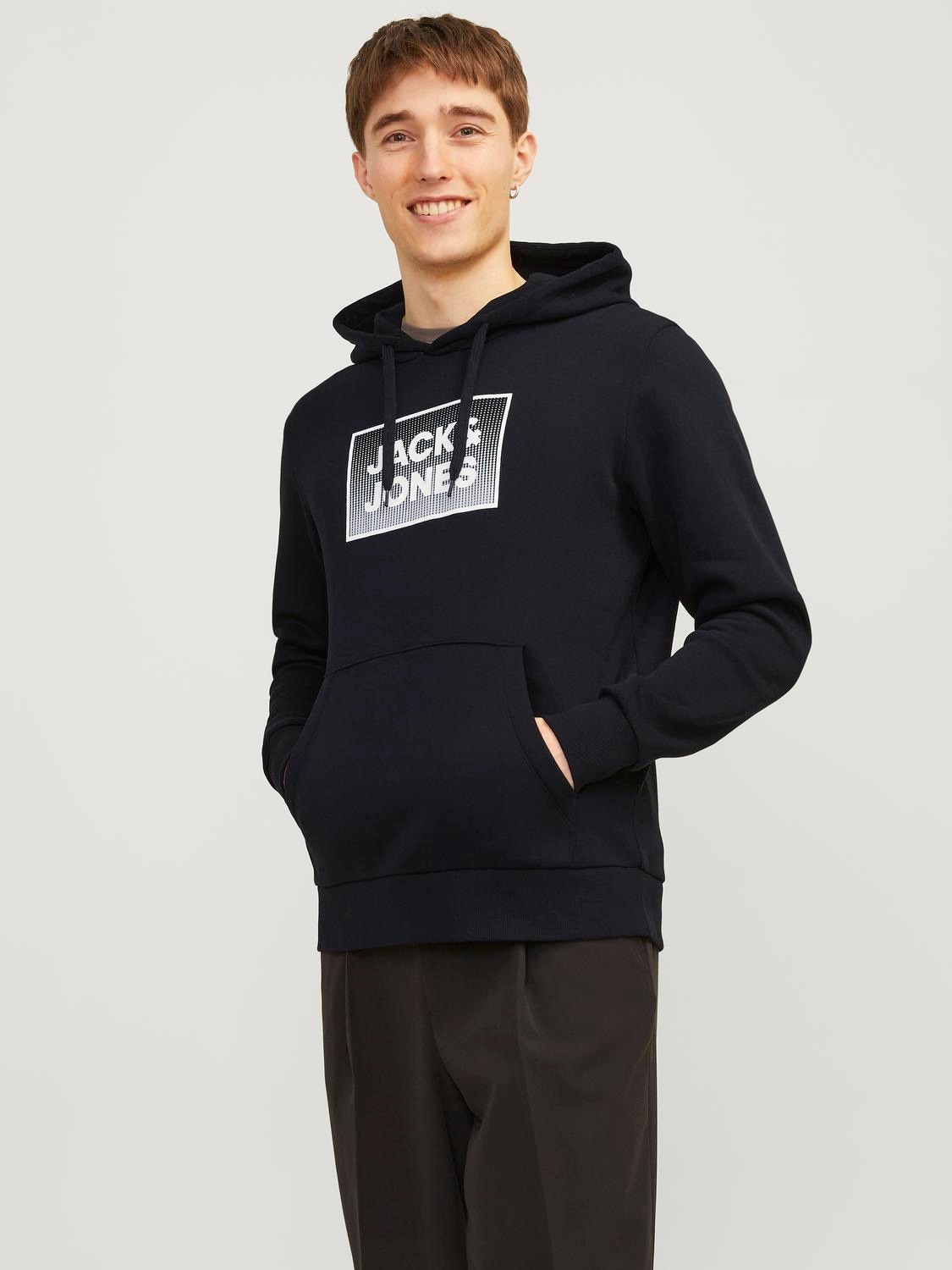 Jack & Jones Kapuzensweatshirt "JJSTEEL SWEAT HOOD" günstig online kaufen