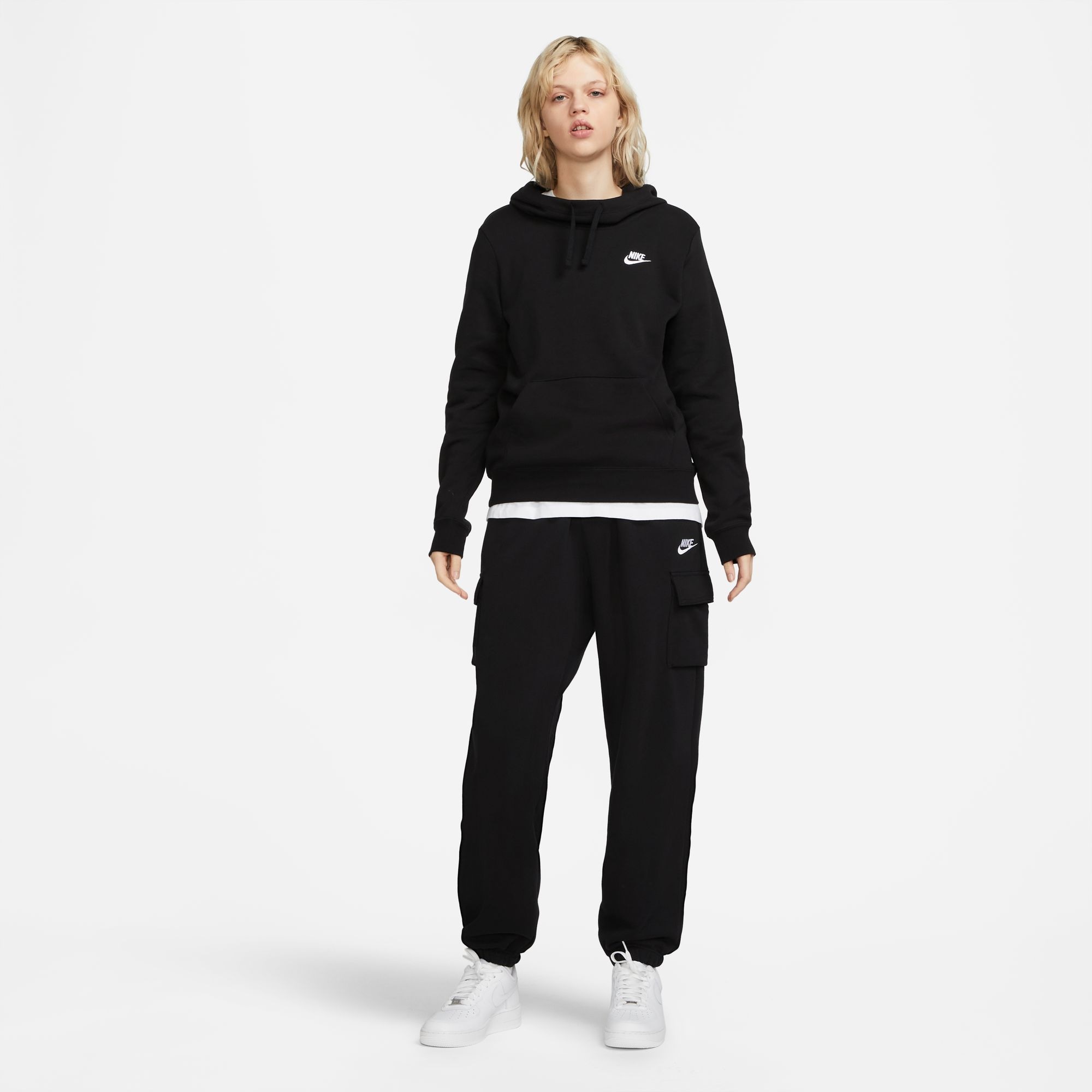 Nike Sportswear Kapuzensweatshirt »Club Fleece Women's Funnel Hoodie«