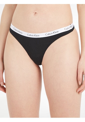 Calvin Klein Underwear Calvin KLEIN T-String su klaiskinio st...