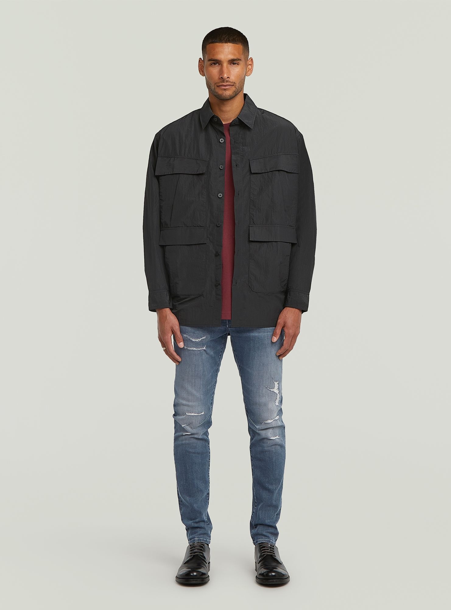 G-STAR Langarmshirt »Relaxed Cargohemd«