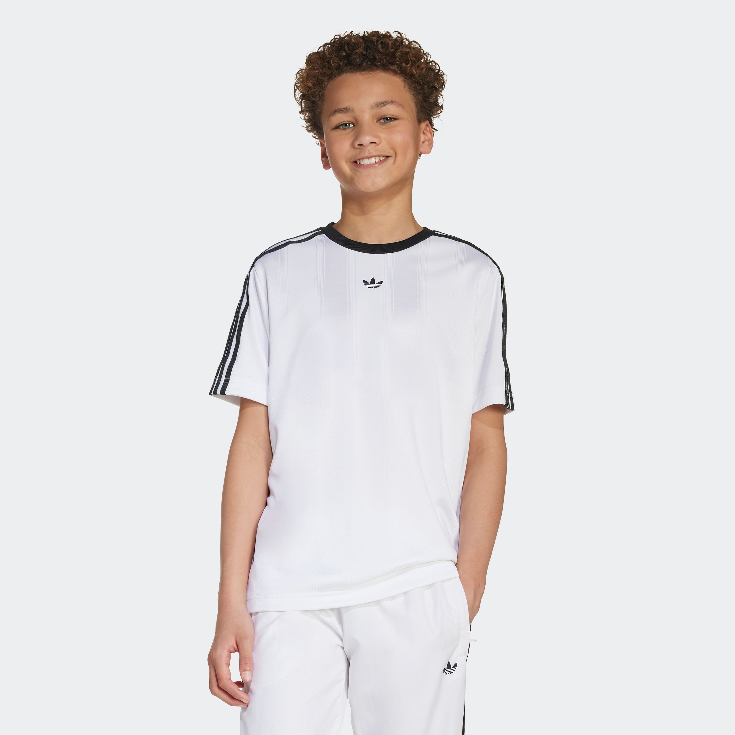 Thumbnail - adidas Originals T-Shirt "JACQUARD KIDS" sportlicher Stil, lockere Passform, für Kinder und Teens