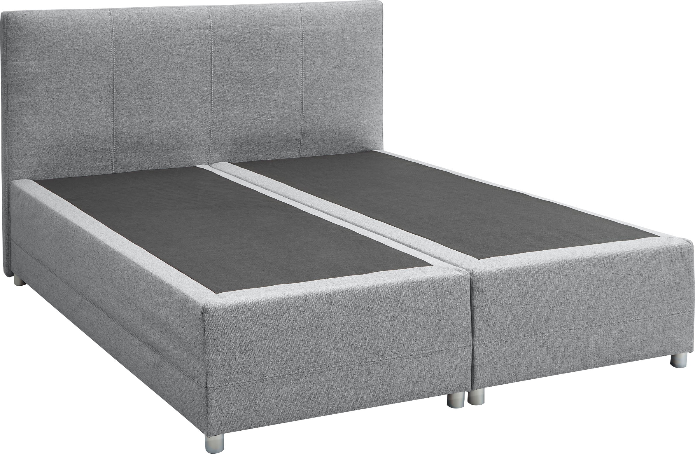 ED EXCITING DESIGN Boxspringbett "Luanda", wahlweise mit Matratze und Toppe günstig online kaufen