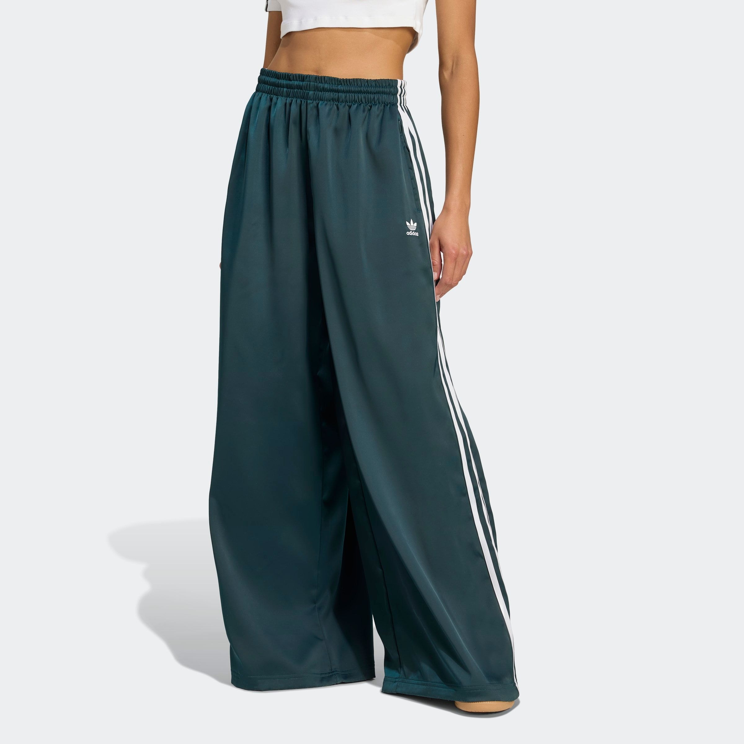 adidas Originals Sporthose "ADICOLOR SATIN WIDE LEG" günstig online kaufen