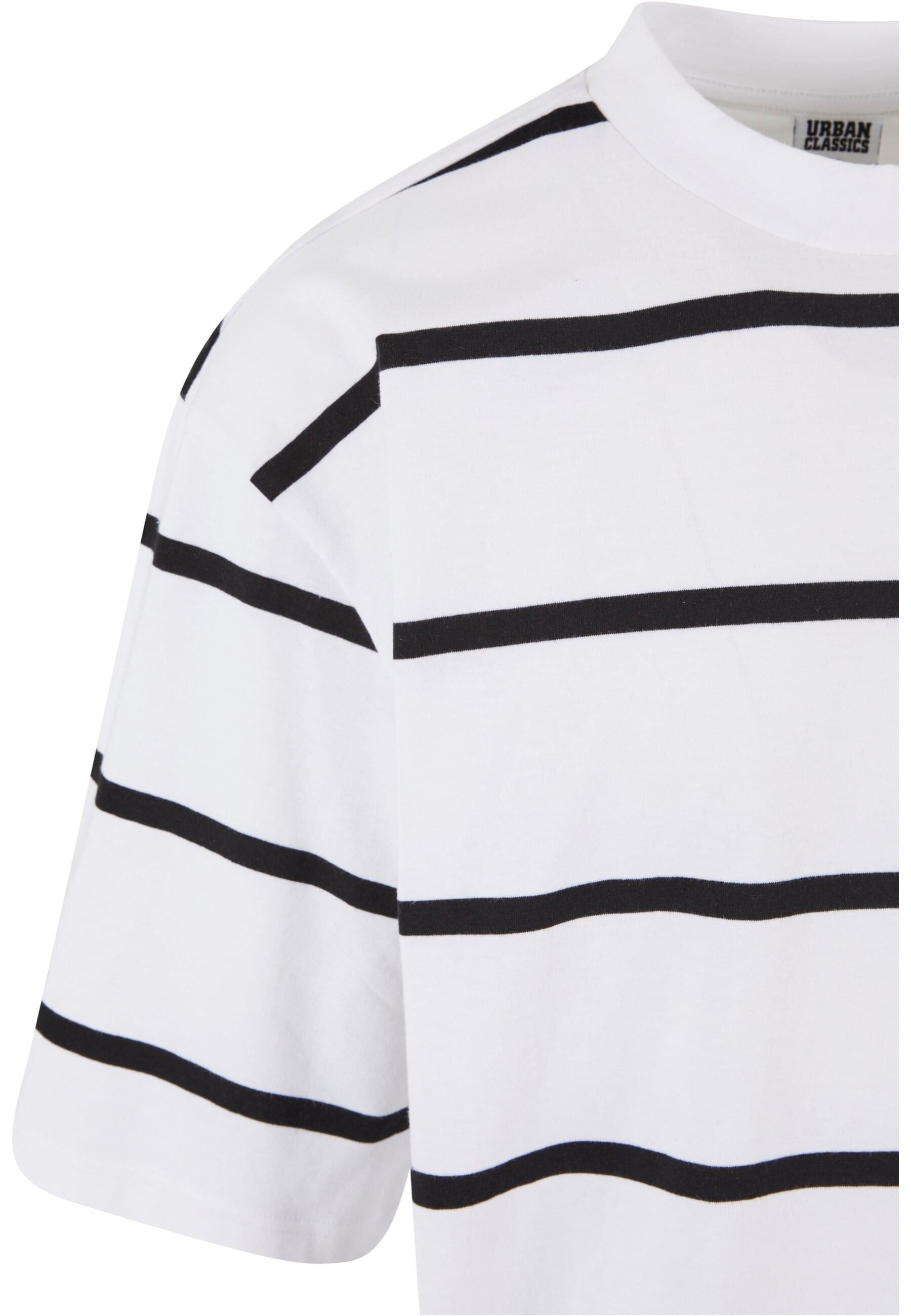 URBAN CLASSICS T-Shirt »Urban Classics Herren Oversized Sleeve Modern Stripe Tee«, (1 tlg.)