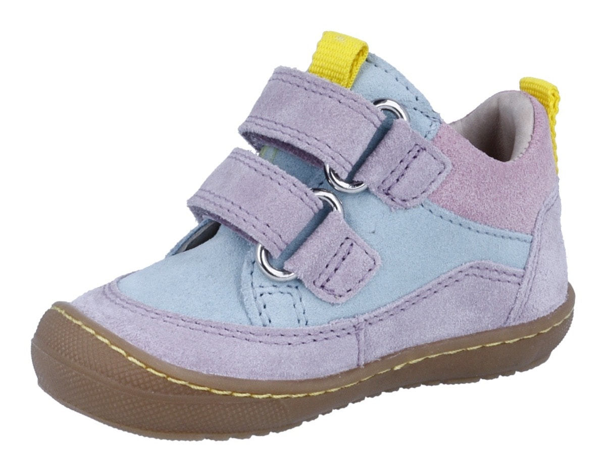 Richter Lauflernschuh "Maxi" Halbschuh, Klettschuh mit WMS: M IV, Größenschablone zum Download