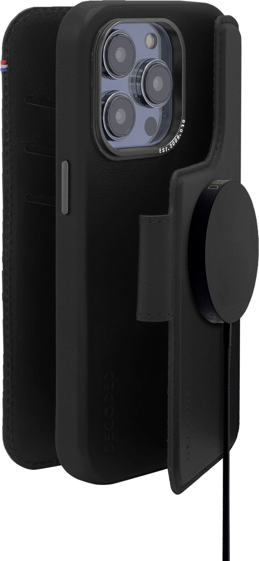 DECODED Smartphone-Hülle »Leather MagSafe Modu Wallet iPhone 12/13/14 Pro Max«, iPhone 12 Pro Max-iPhone 13 Pro Max-iPhone 14 Pro Max, 17 cm (6,7 Zoll)