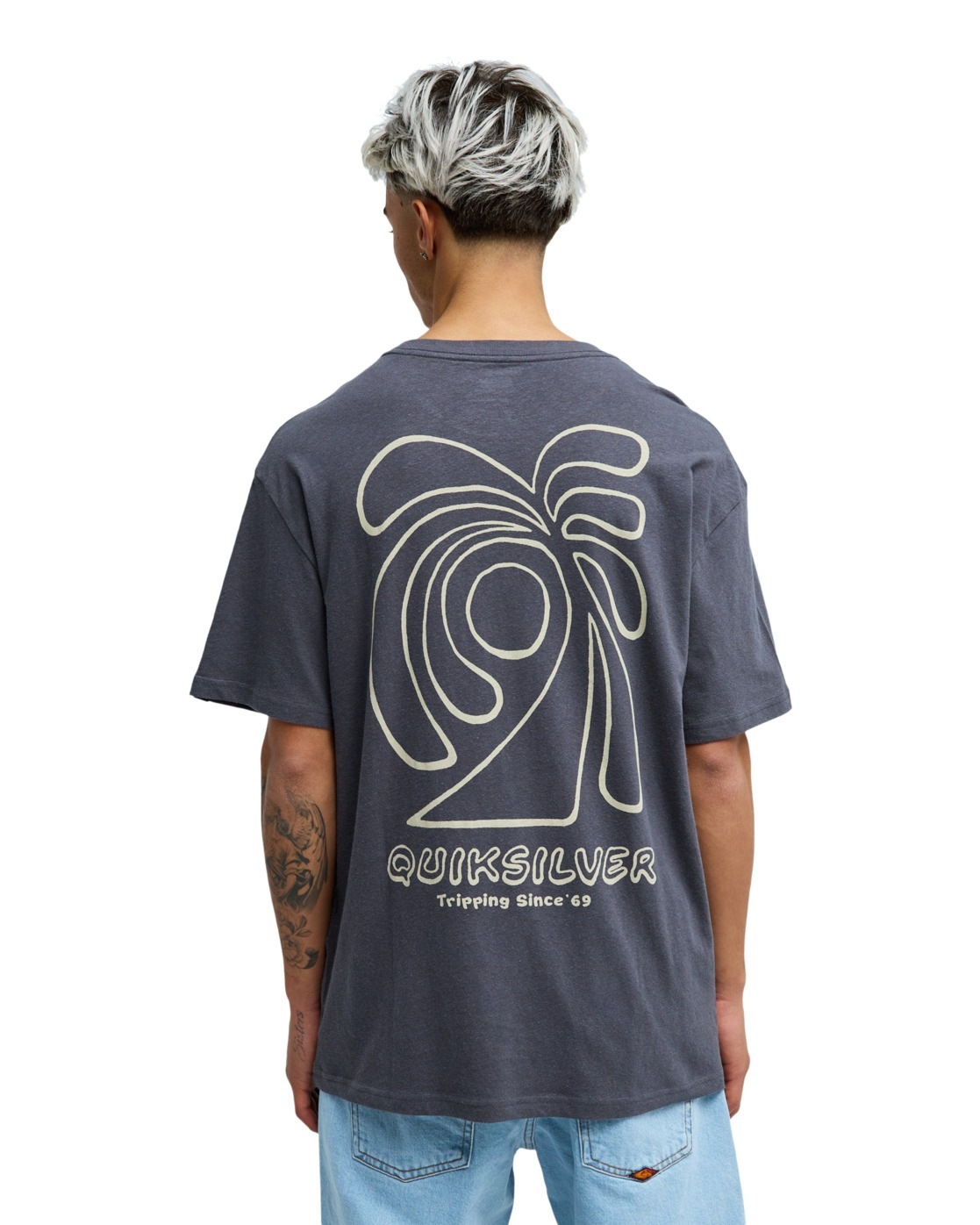 Quiksilver T-Shirt "Curve Palm" günstig online kaufen