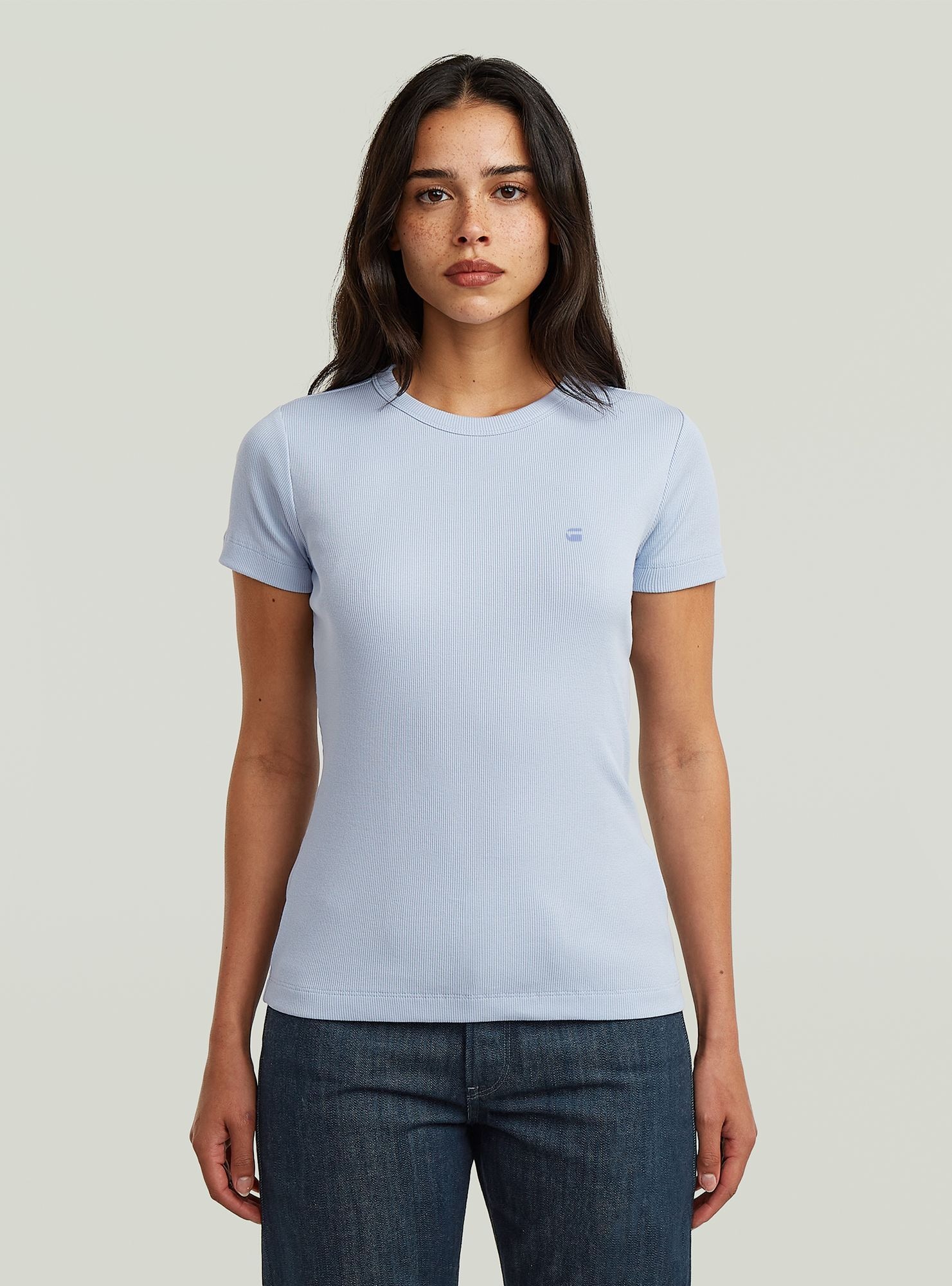 G-STAR "Slim Rib T-Shirt"