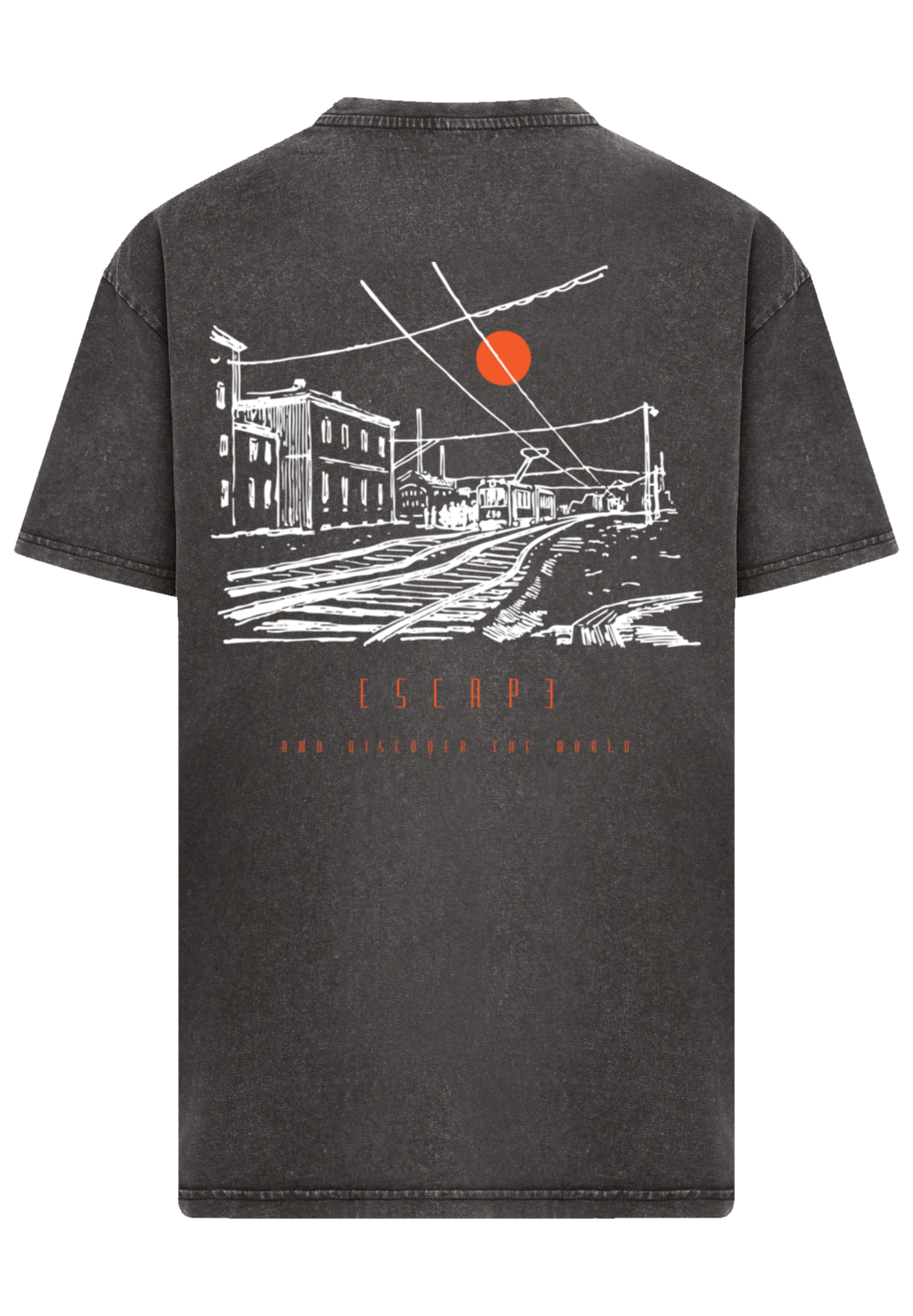 F4NT4STIC T-Shirt "Oversize Escape Discover the World Town", Premium Qualit günstig online kaufen