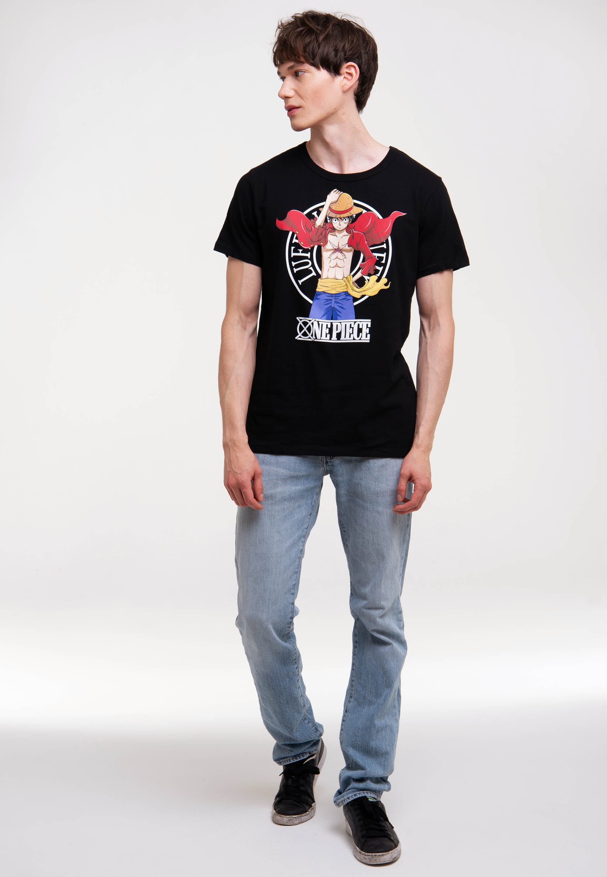 LOGOSHIRT T-Shirt "One Piece - Luffy New World", mit lizenziertem Print günstig online kaufen