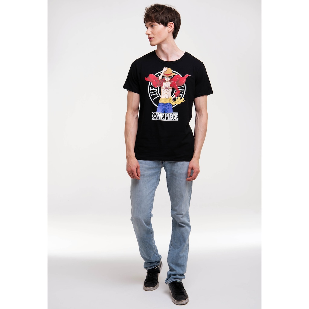 LOGOSHIRT T-Shirt »One Piece - Luffy New World«