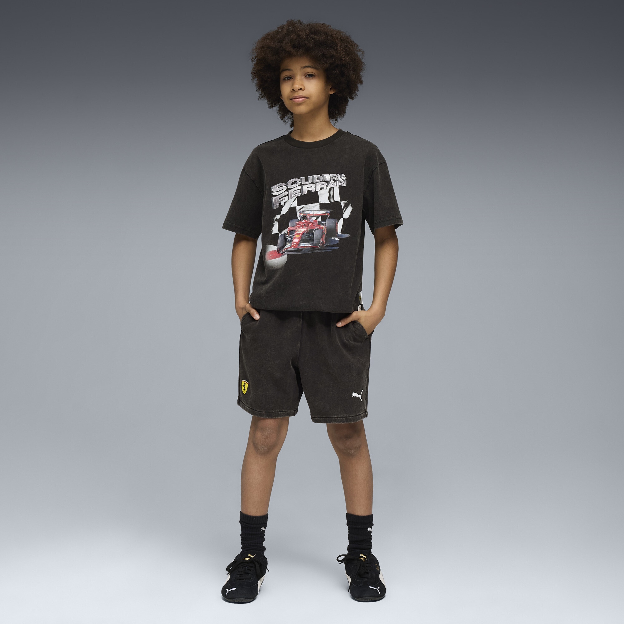 PUMA T-Shirt »Scuderia Ferrari Sportswear Car Graphic T-Shirt Jugendliche«
