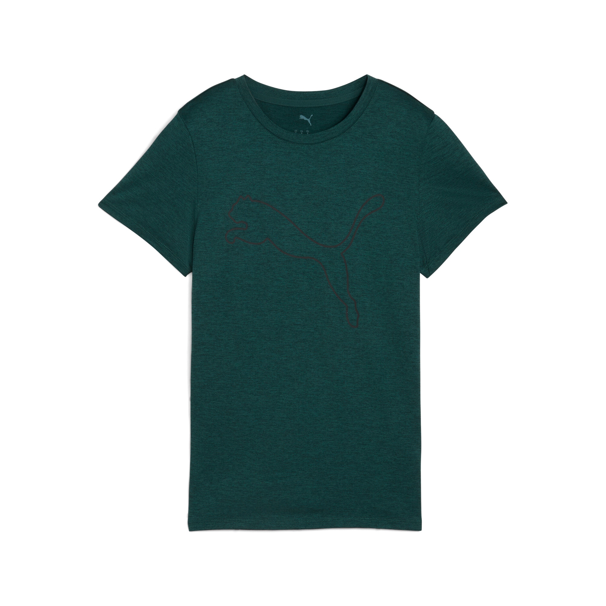 PUMA Trainingsshirt "W TAD ESSENTIAL HEATHER LOGO TEE" günstig online kaufen