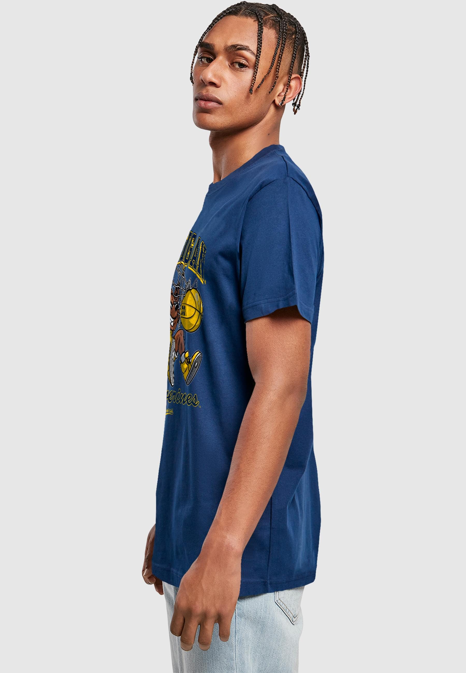 Merchcode T-Shirt »Merchcode Michigan University - Wolverines T-Shirt«, (1 tlg.)