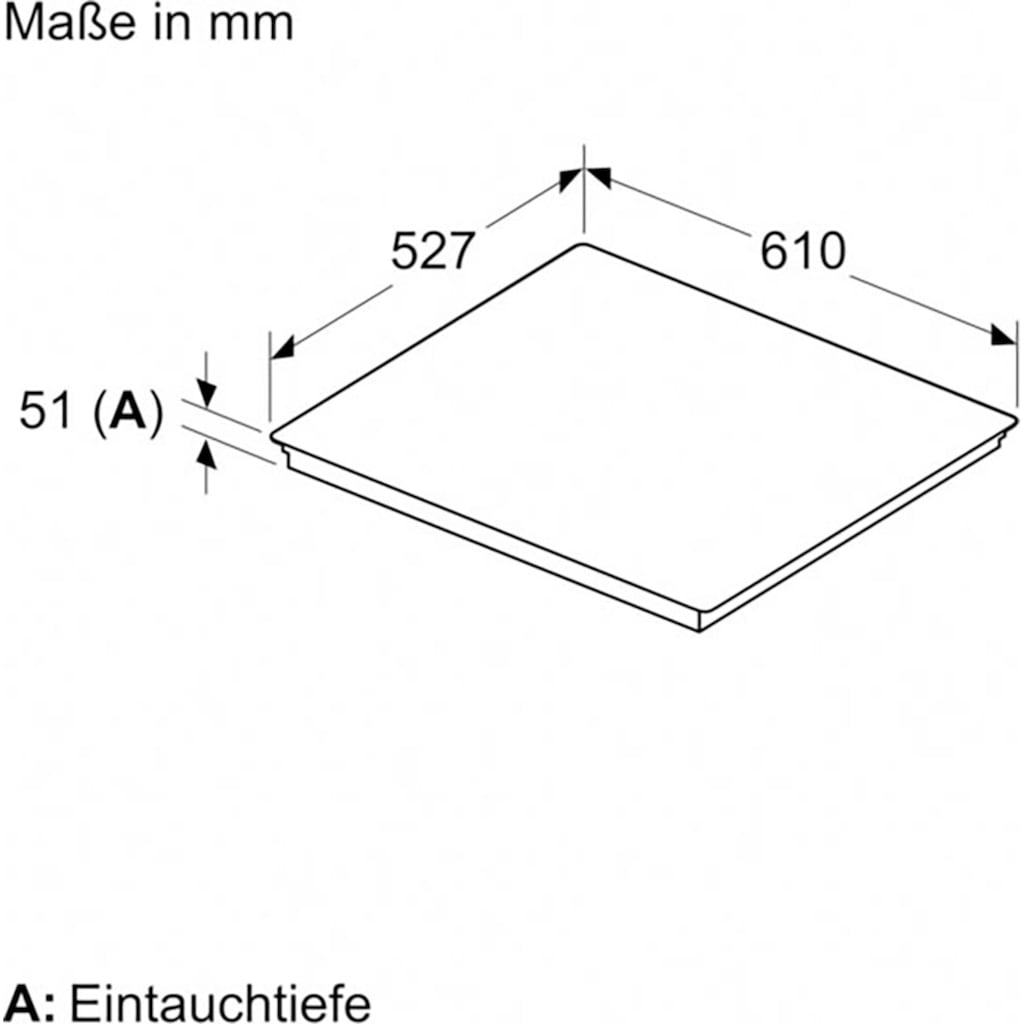 NEFF Flex-Induktions-Kochfeld von SCHOTT CERAN® »T66TTX4L0«, T66TTX4L0